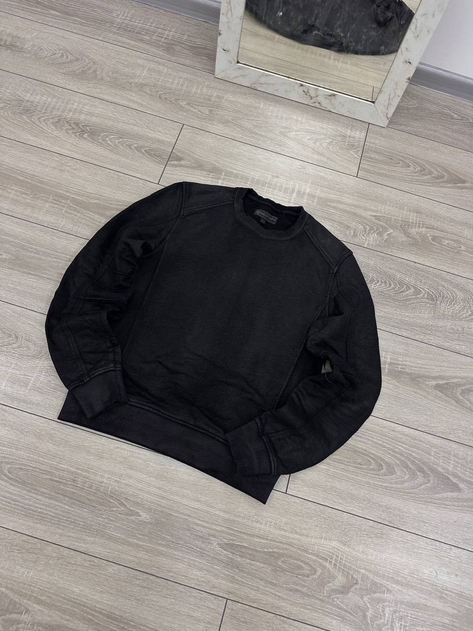 Belstaff Belstaff Garment Dyed Sweatshirt Made in Italy Size US M / EU 48-50 / 2 - 2 Thumbnail