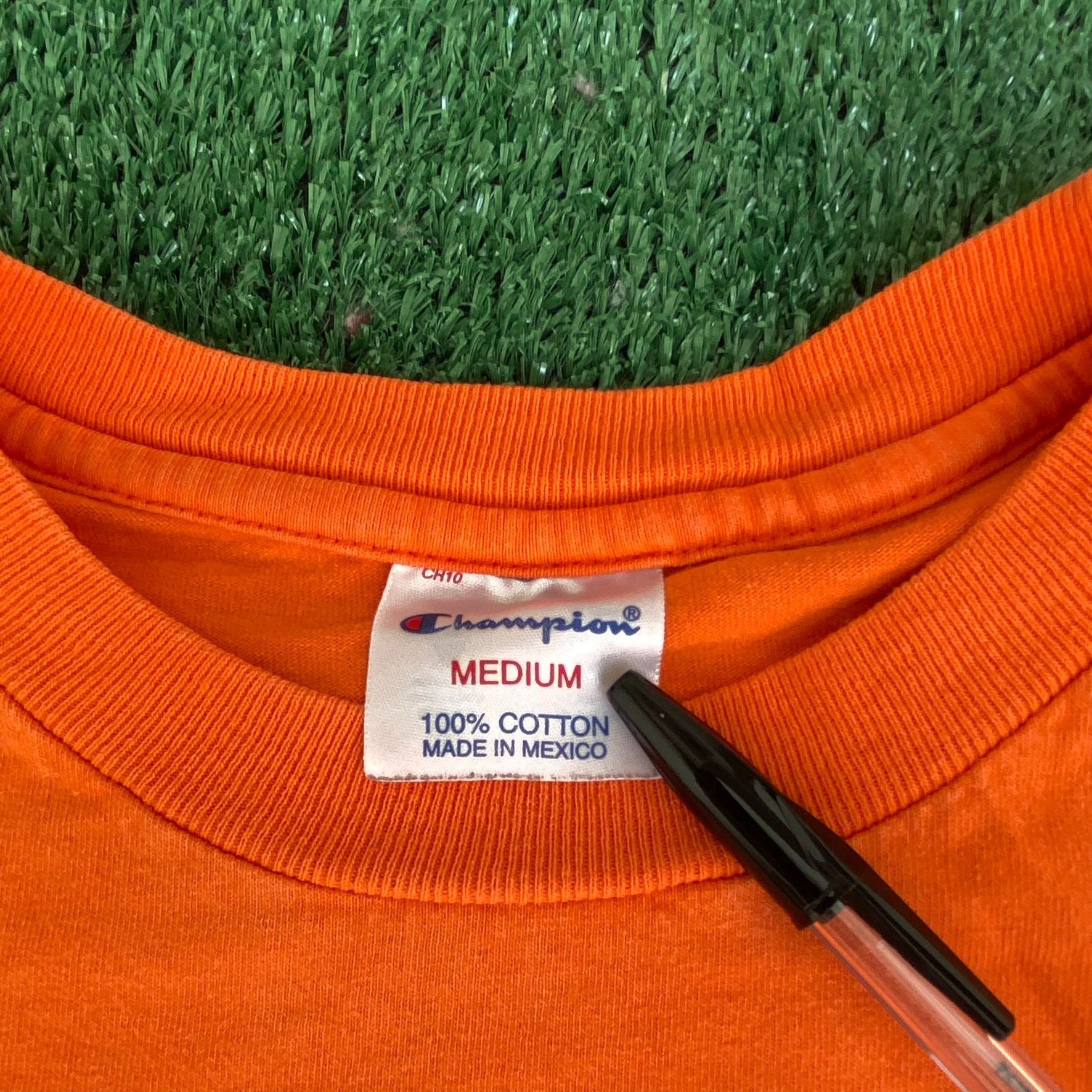 Champion Vintage Y2K Syracuse Orange Shirt University College Logo Te Size US M / EU 48-50 / 2 - 4 Thumbnail