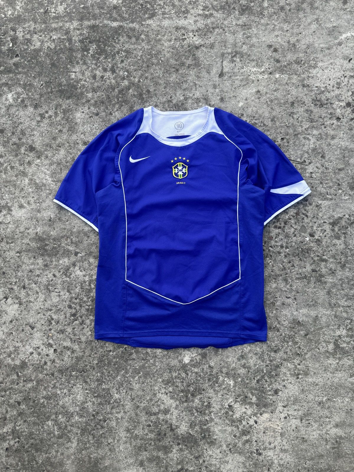 Nike Vintage Nike Brazil 8 Kaka Soccer Jersey Total 90 Style S Size US S / EU 44-46 / 1 - 1 Thumbnail