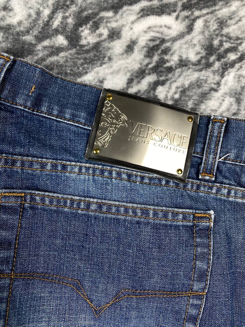 Versace Vintage Versace Jeans Denim Big Logo VJC Men Size 32 Blue Size US 32 / EU 48 - 4 Thumbnail