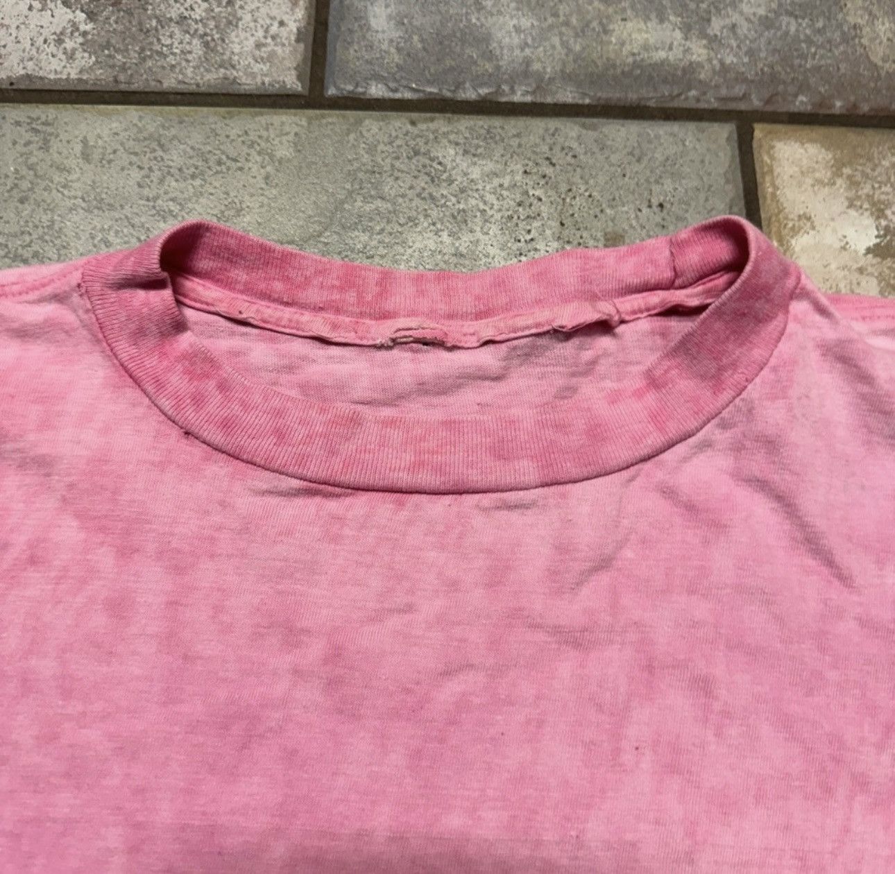Vintage Vintage 90s Acid Wash Oversized Pink Shirt Pro Spirit XL Size US XL / EU 56 / 4 - 6 Thumbnail
