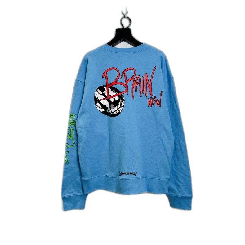 Chrome Hearts Chrome Hearts Matty Boy Blue Cartoon Sweatshirt-yf Size US L / EU 52-54 / 3 - 1 Thumbnail