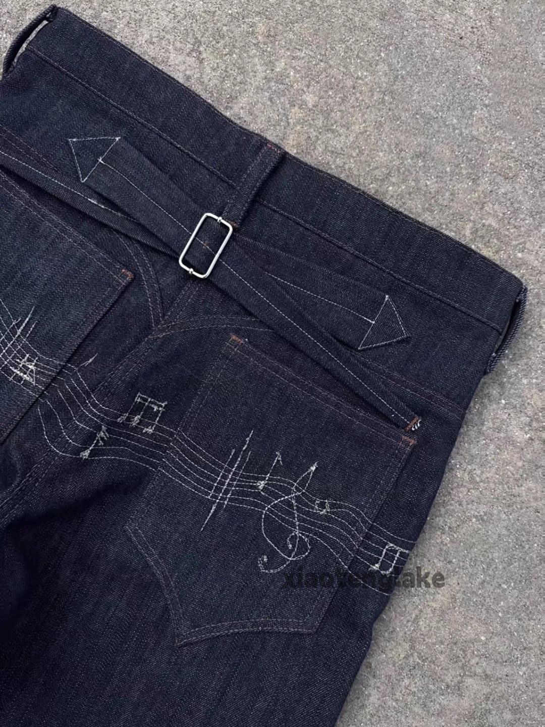 Jean otl asaprocky travisscott style flared y2k hiphop jeans Size US 32 / EU 48 - 7 Thumbnail