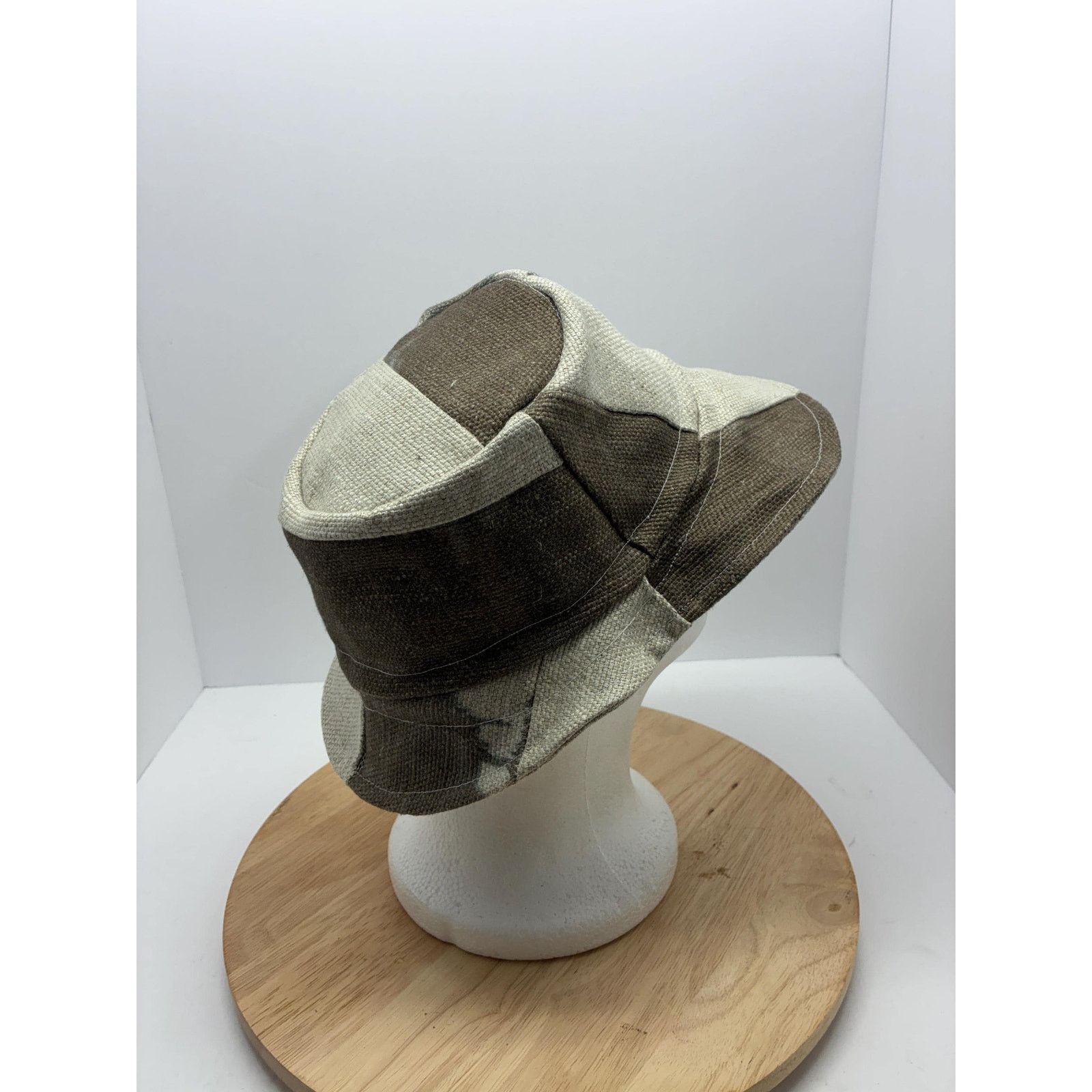 Other Upcycled Canvas Bucket Hat Small – Bonnie Bucket Patchwork Size ONE SIZE - 8 Thumbnail