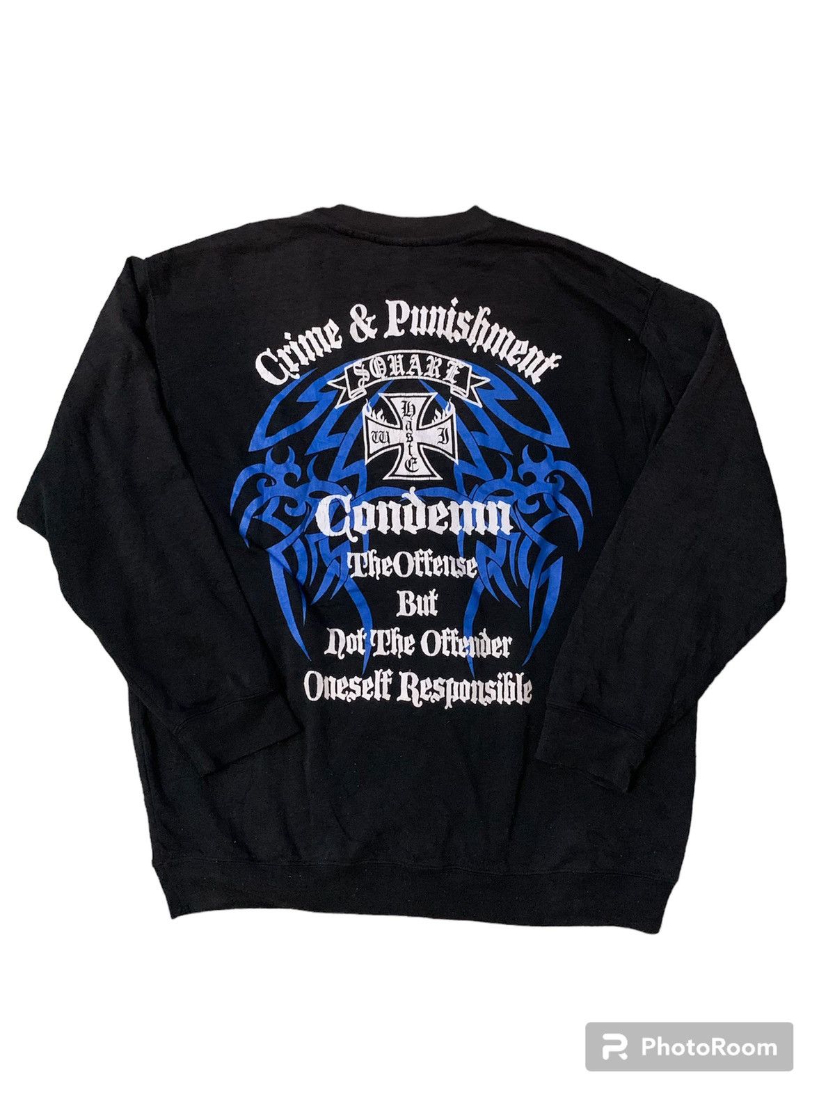 Dogtown Dogtown Crime And Punishment Nice Graphic Sweatshirt Size US XL / EU 56 / 4 - 2 Thumbnail