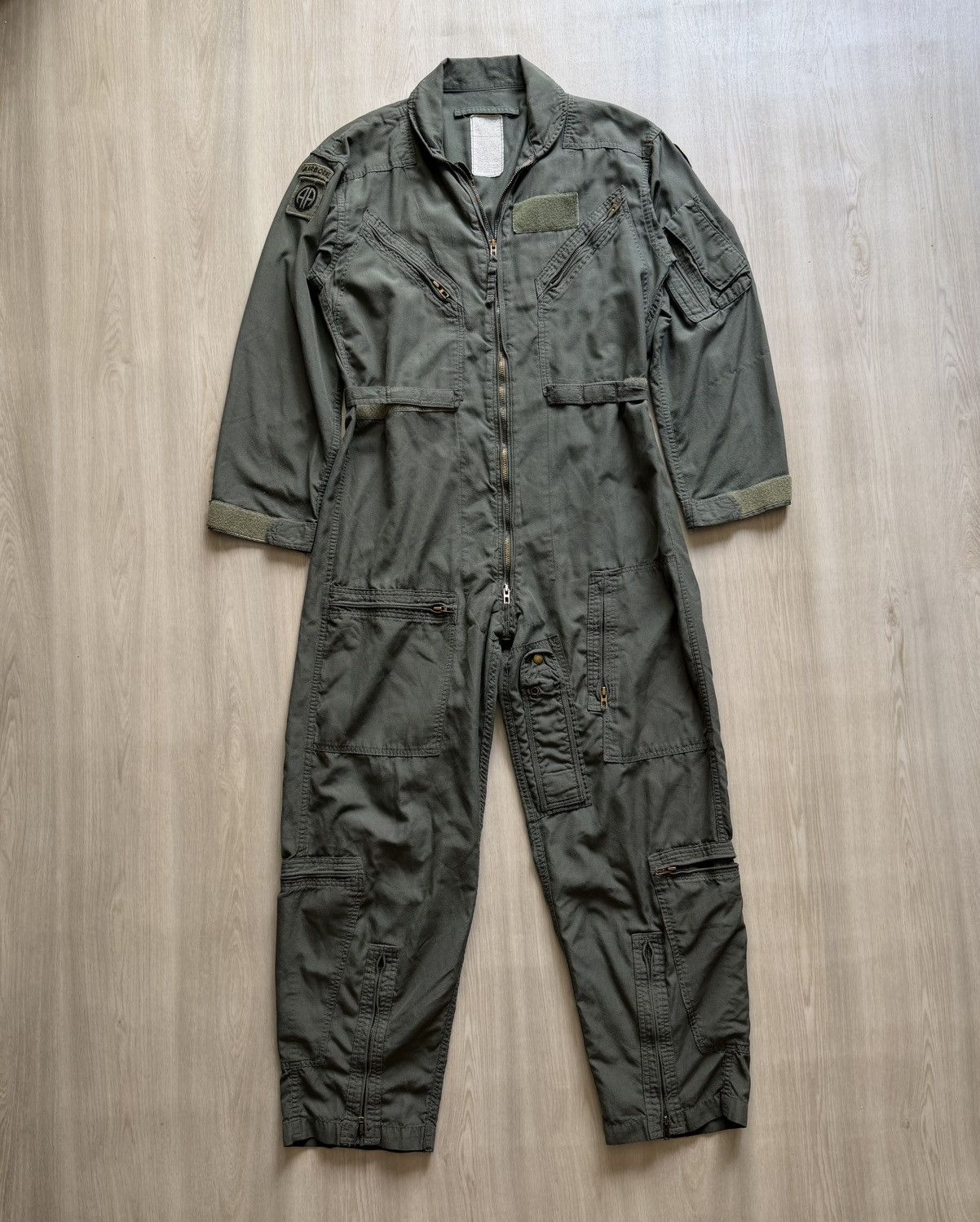Vintage Vintage USAF Sage Green CWU-27/P Coveralls Air Force Sz 42 Size US L / EU 52-54 / 3 - 2 Thumbnail