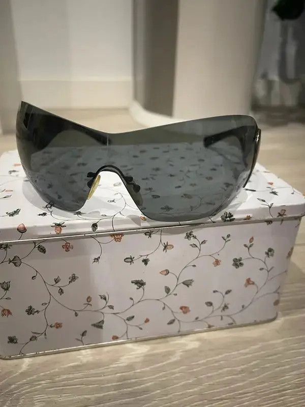 Prada PRADA Sunglasses Shield Wrap Mask Sport Symbole Red Tab Size ONE SIZE - 4 Thumbnail