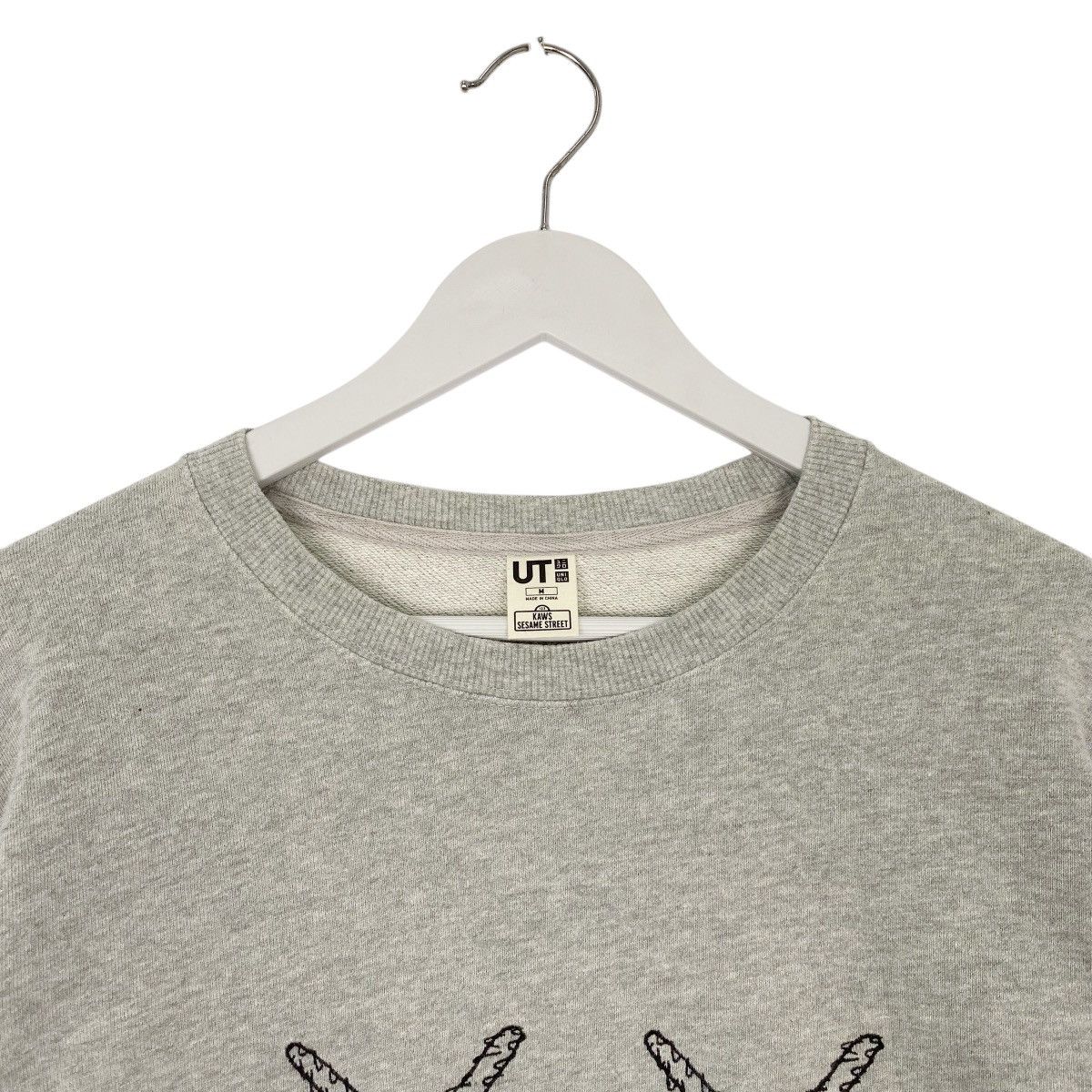 Other Vintage Sesame Street Uniqlo Sweatshirt Crewneck Grey Size M Size US M / EU 48-50 / 2 - 4 Thumbnail