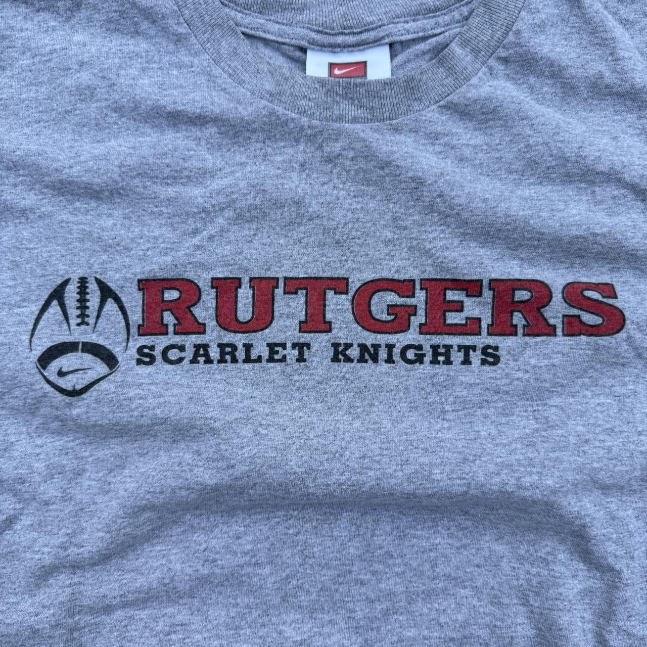 Nike Vintage Nike Rutgers Scarlet Knights football tee Size XL Size US XL / EU 56 / 4 - 2 Thumbnail