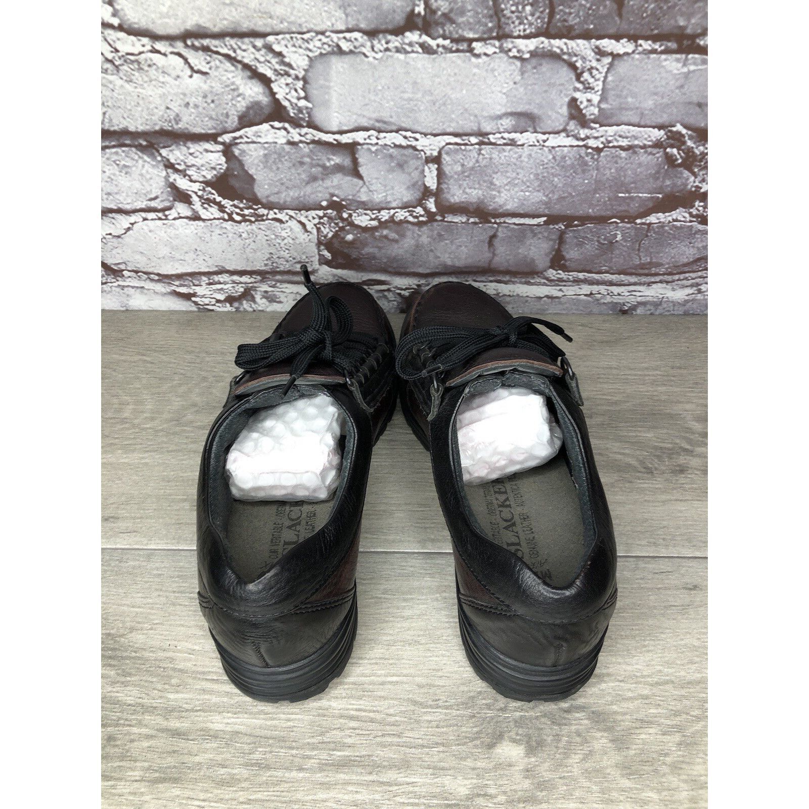 Mephisto Mephisto Gore-Tex Air-Relax Slacker Black Leather Hiking Sho Size US 8 / IT 38 - 6 Thumbnail
