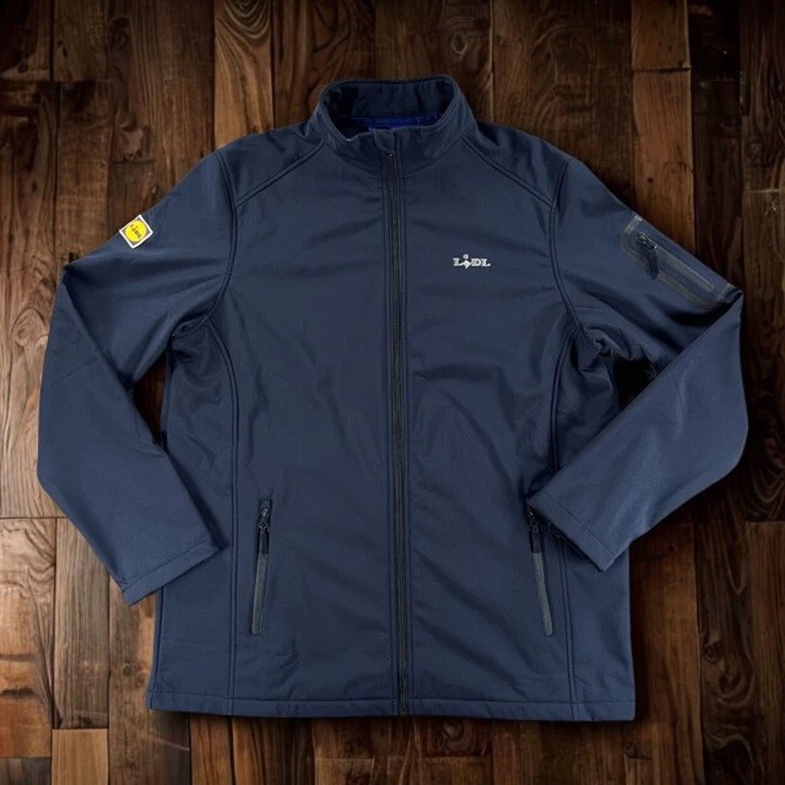 Other Lidl Employee Softshell Jacket XL Full Zip Long Sleeve EUC Size US XL / EU 56 / 4 - 9 Thumbnail