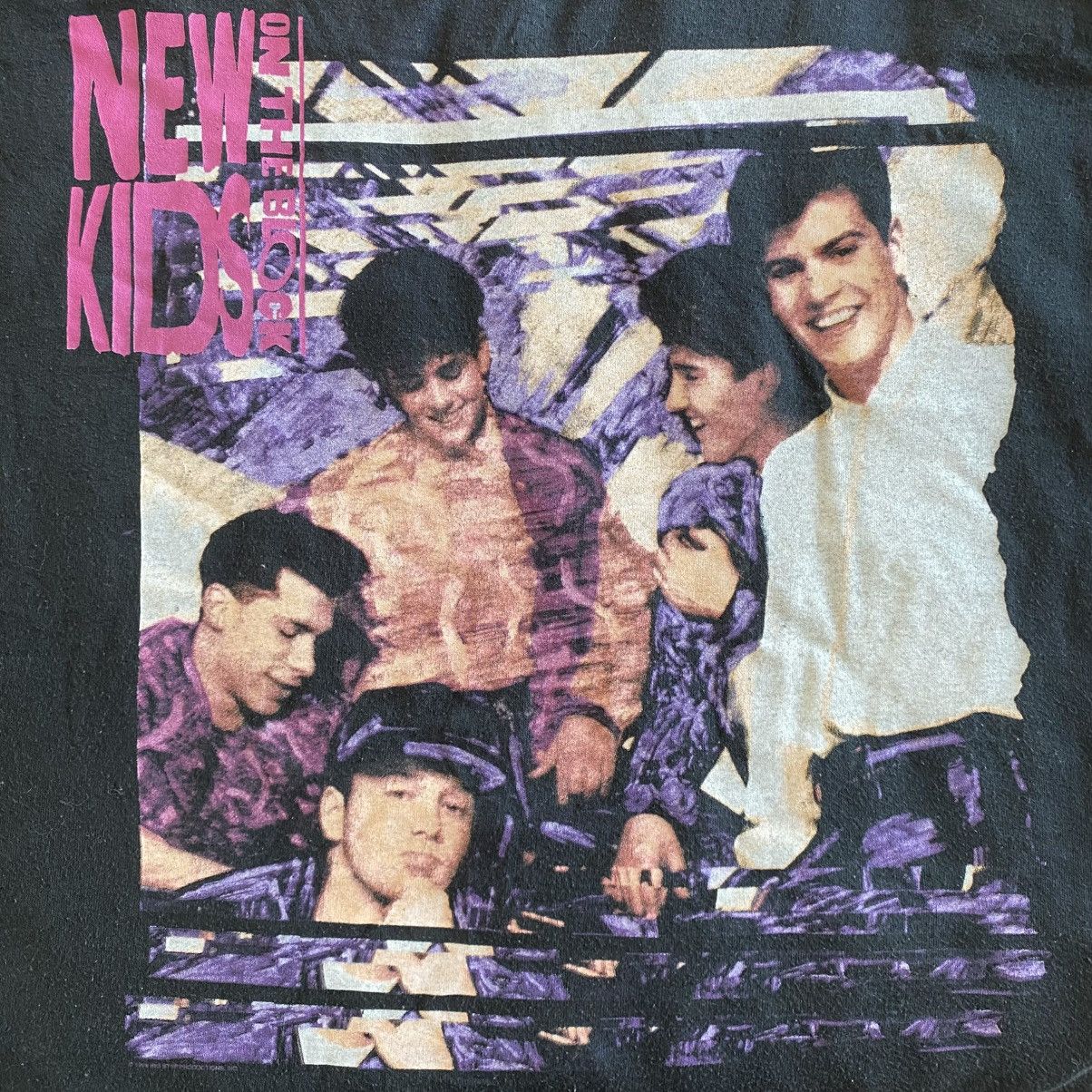 Jerzees Vintage New Kids on the Block T-Shirt 1990 Magic Summer Tour Size US XL / EU 56 / 4 - 5 Thumbnail