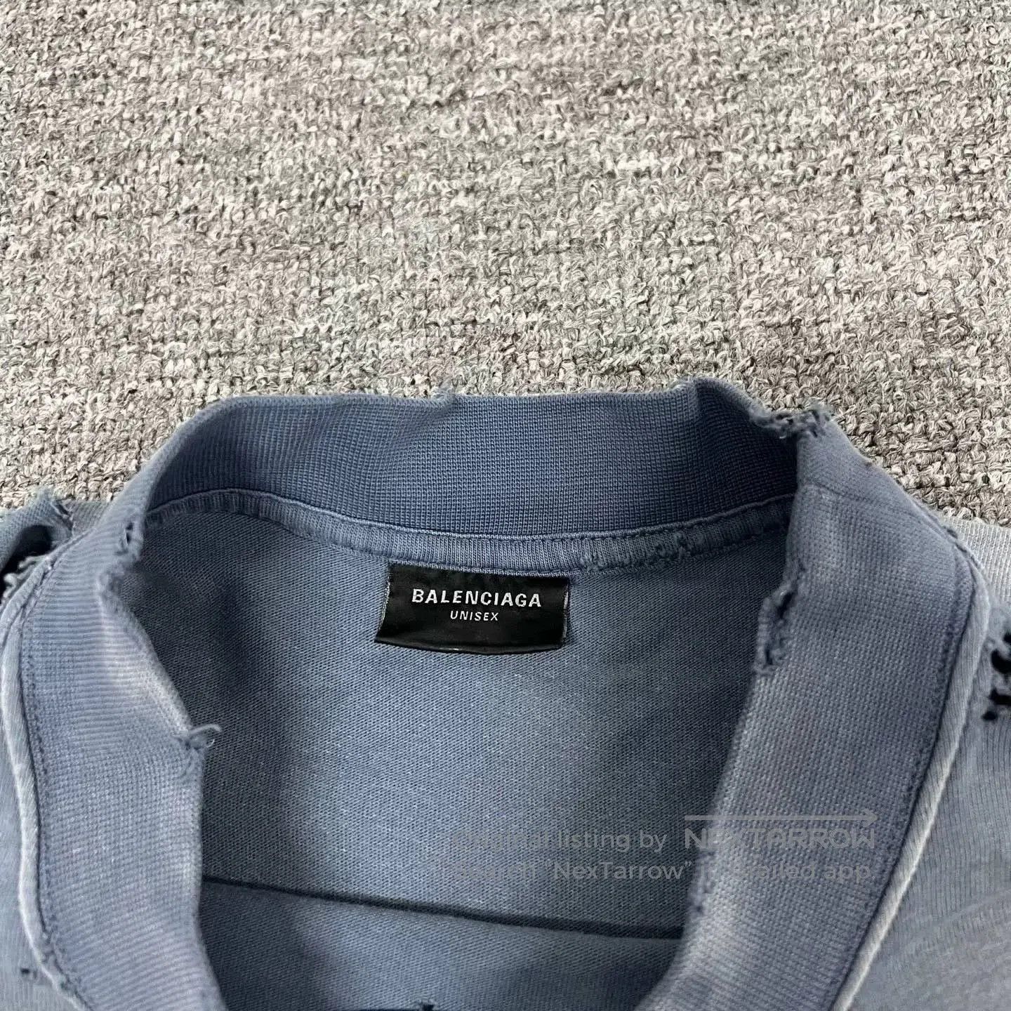 Balenciaga Balenciaga Diamond Washed Blue Short. Size US L / EU 52-54 / 3 - 4 Thumbnail