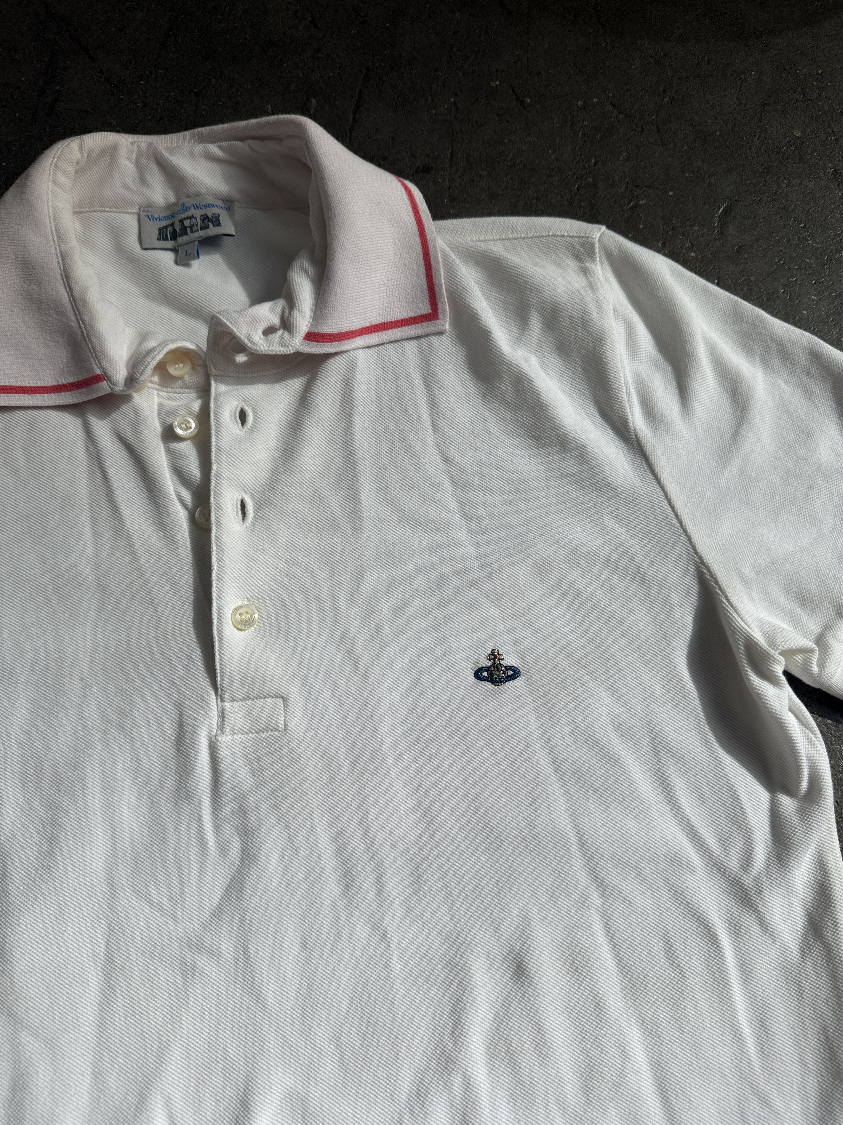Vivienne Westwood High Collar w/ Metallic orb 2011 Vintage Polo Size US L / EU 52-54 / 3 - 2 Thumbnail