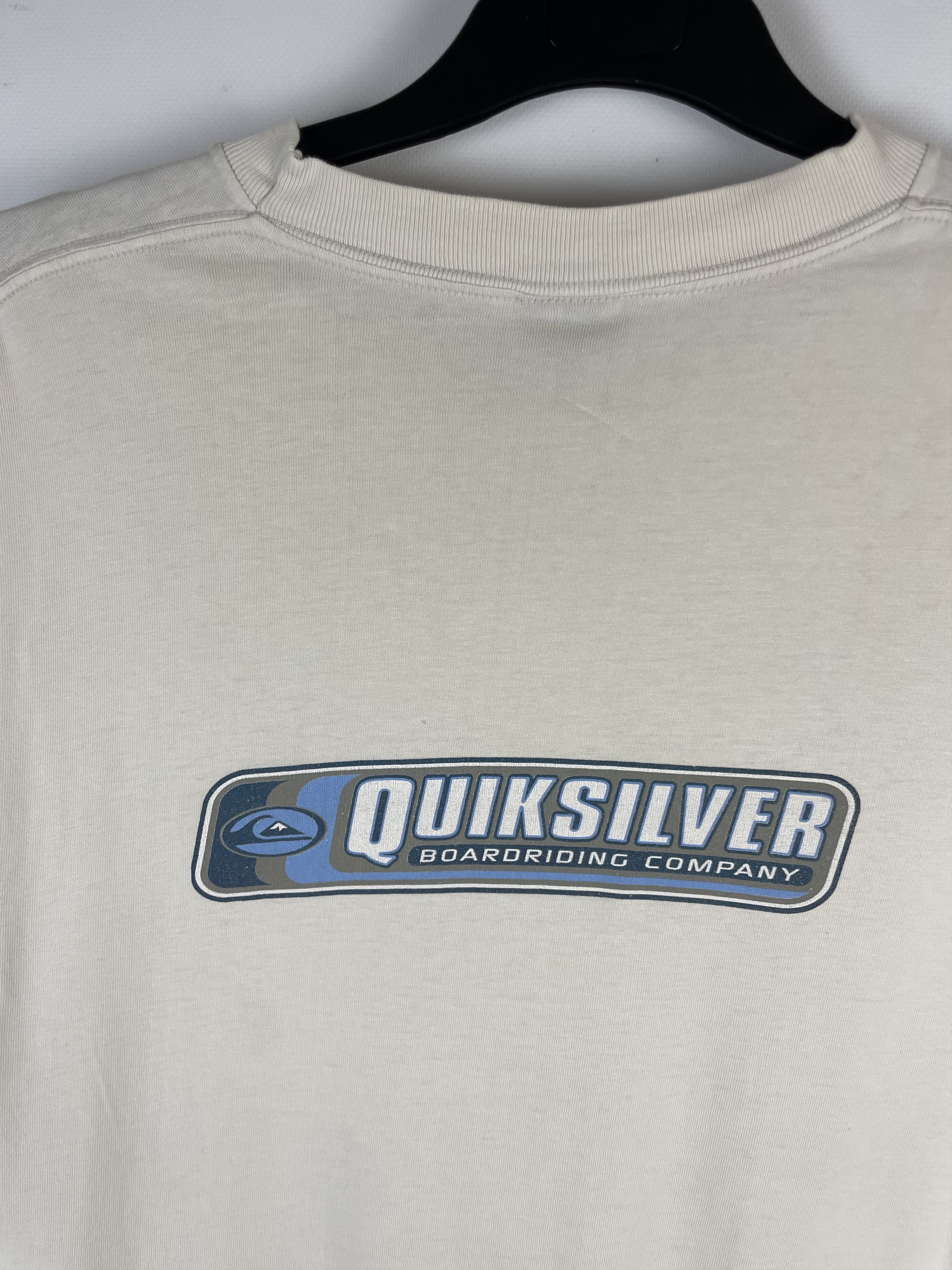 Quiksilver Vintage 90s Surf Quicksilver Big Logo Tee Size US L / EU 52-54 / 3 - 2 Thumbnail