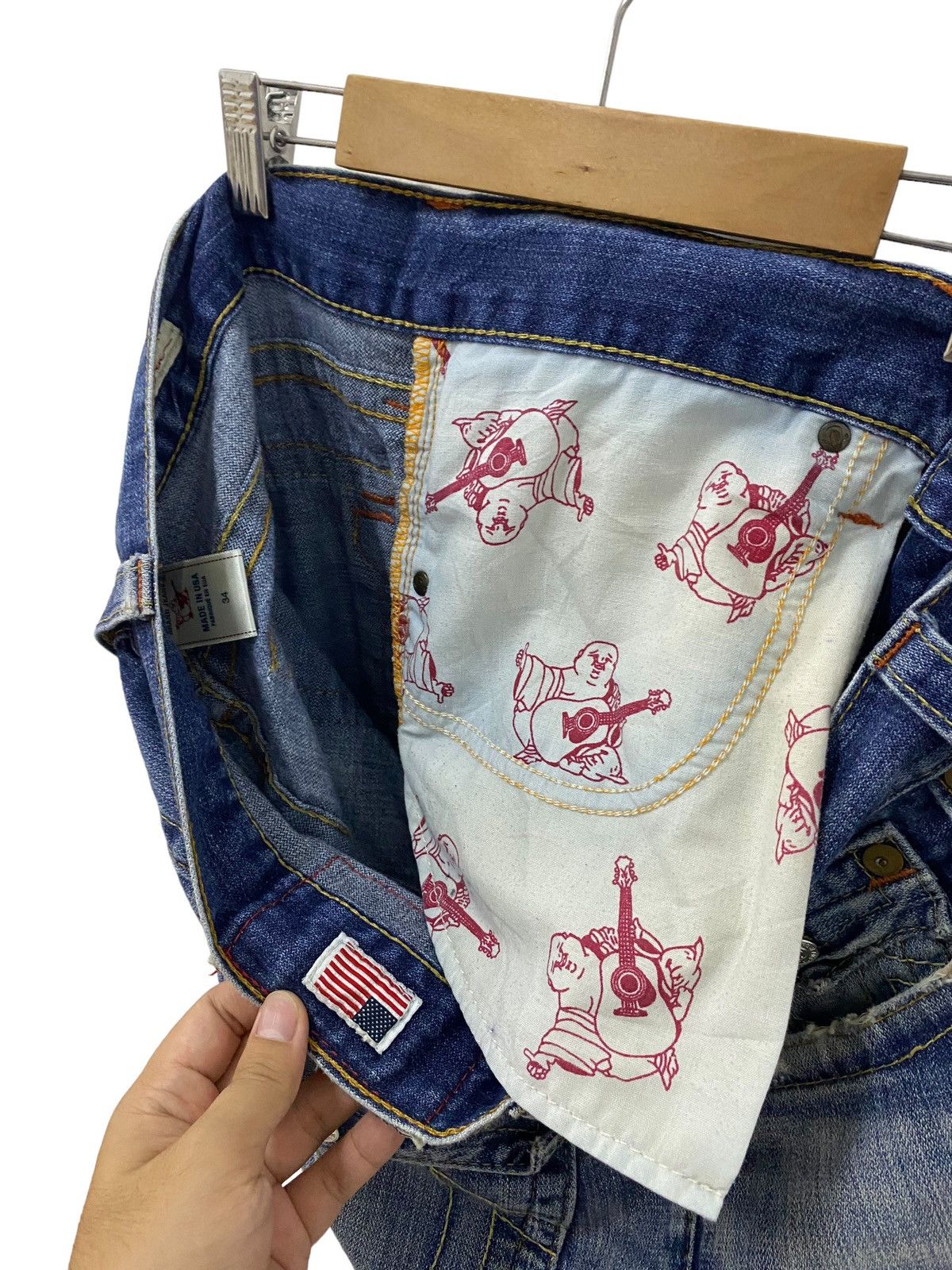True Religion True Religion Jean Size US 34 / EU 50 - 13 Thumbnail