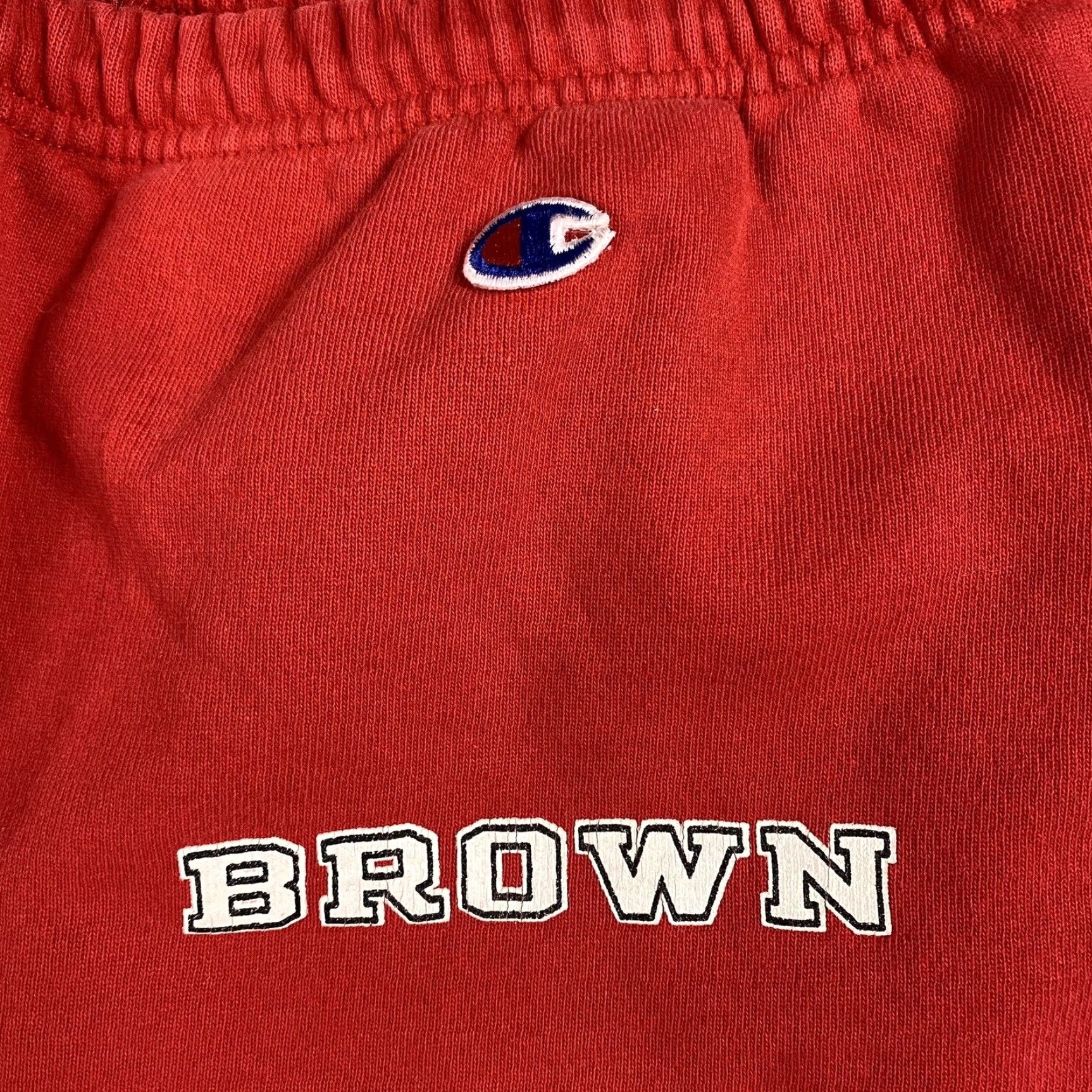 Champion VINTAGE CHAMPION SWEATPANTS BROWN UNIVERSITY RED LOGO MADE IN USA XL 80S 90S Size US 36 / EU 52 - 3 Thumbnail