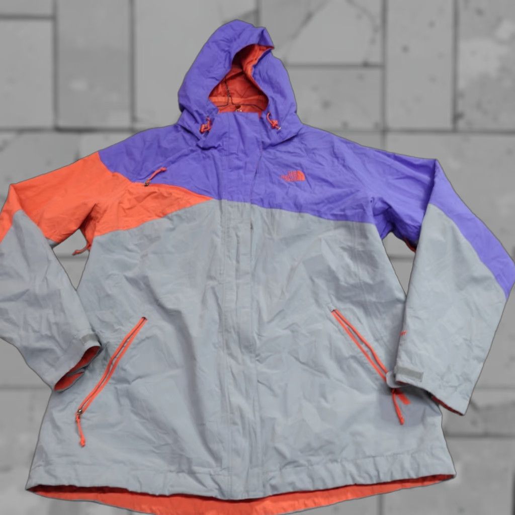The North Face The North Face Womens Jacket L Gray Cinnabar Hyvent 3-in-1 Jacket Hooded Full Zip Regular Polyester Size L / US 10 / IT 46 - 1 Thumbnail