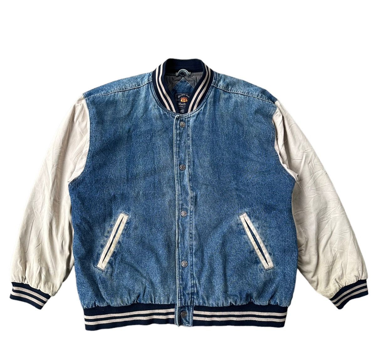 Vintage Route 66 snap button bomber jacket Size US L / EU 52-54 / 3 - 7 Thumbnail