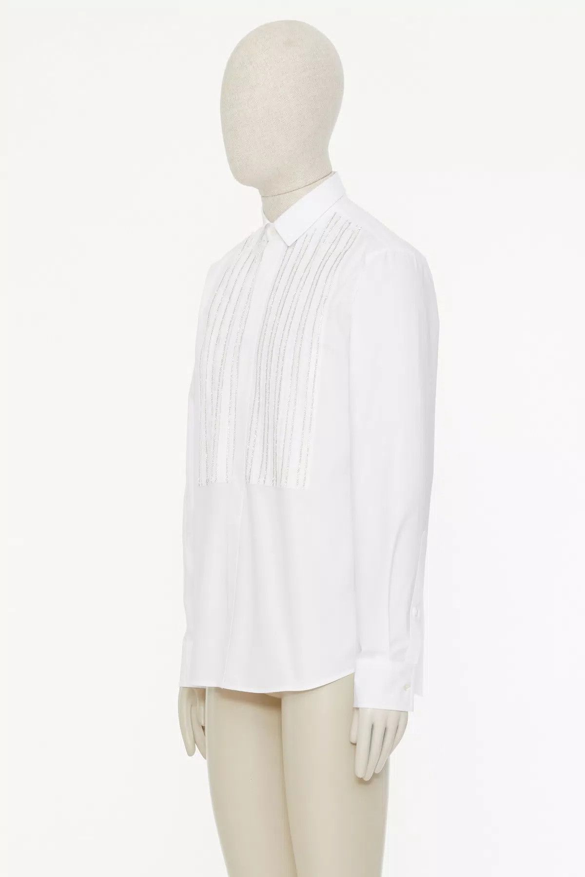 Valentino oc11z0725 Shirt in White Size US M / EU 48-50 / 2 - 2 Thumbnail