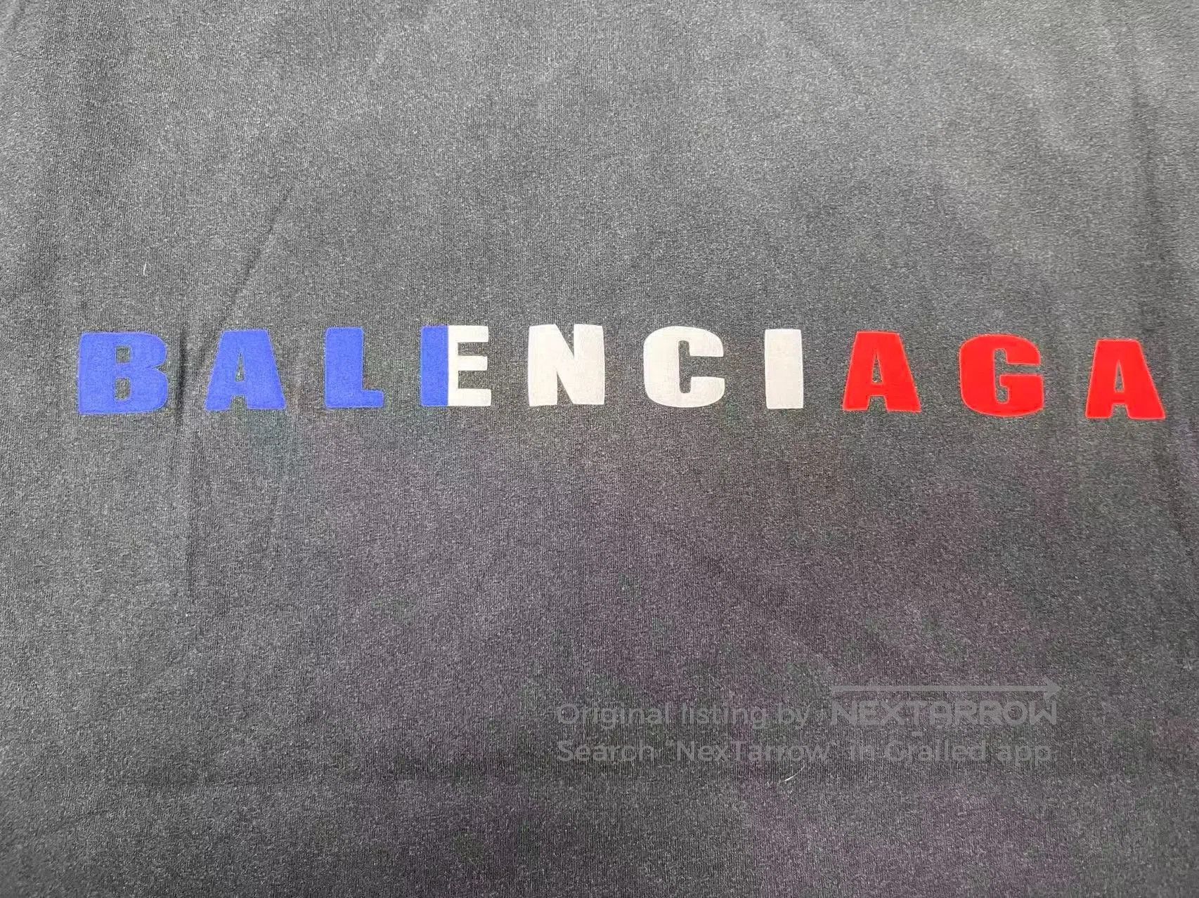 Balenciaga Balenciaga Solid Crew Neck Drop Shoulder T-shirt. Size US XS / EU 42 / 0 - 3 Thumbnail