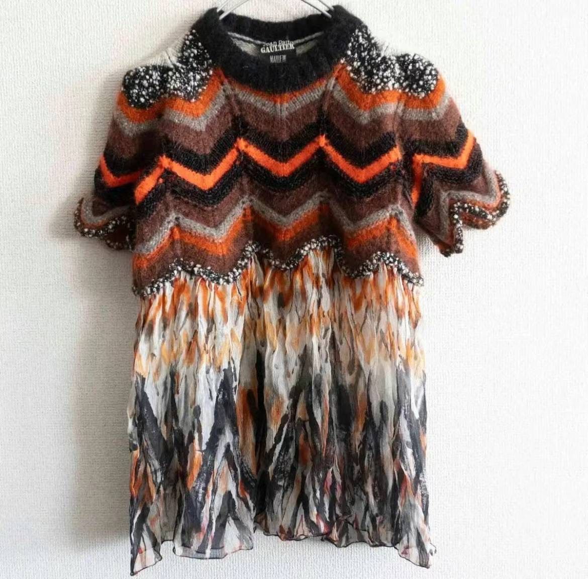 Jean Paul Gaultier Jean paul gaultier knit tops Size S / US 4 / IT 40 - 1 Thumbnail