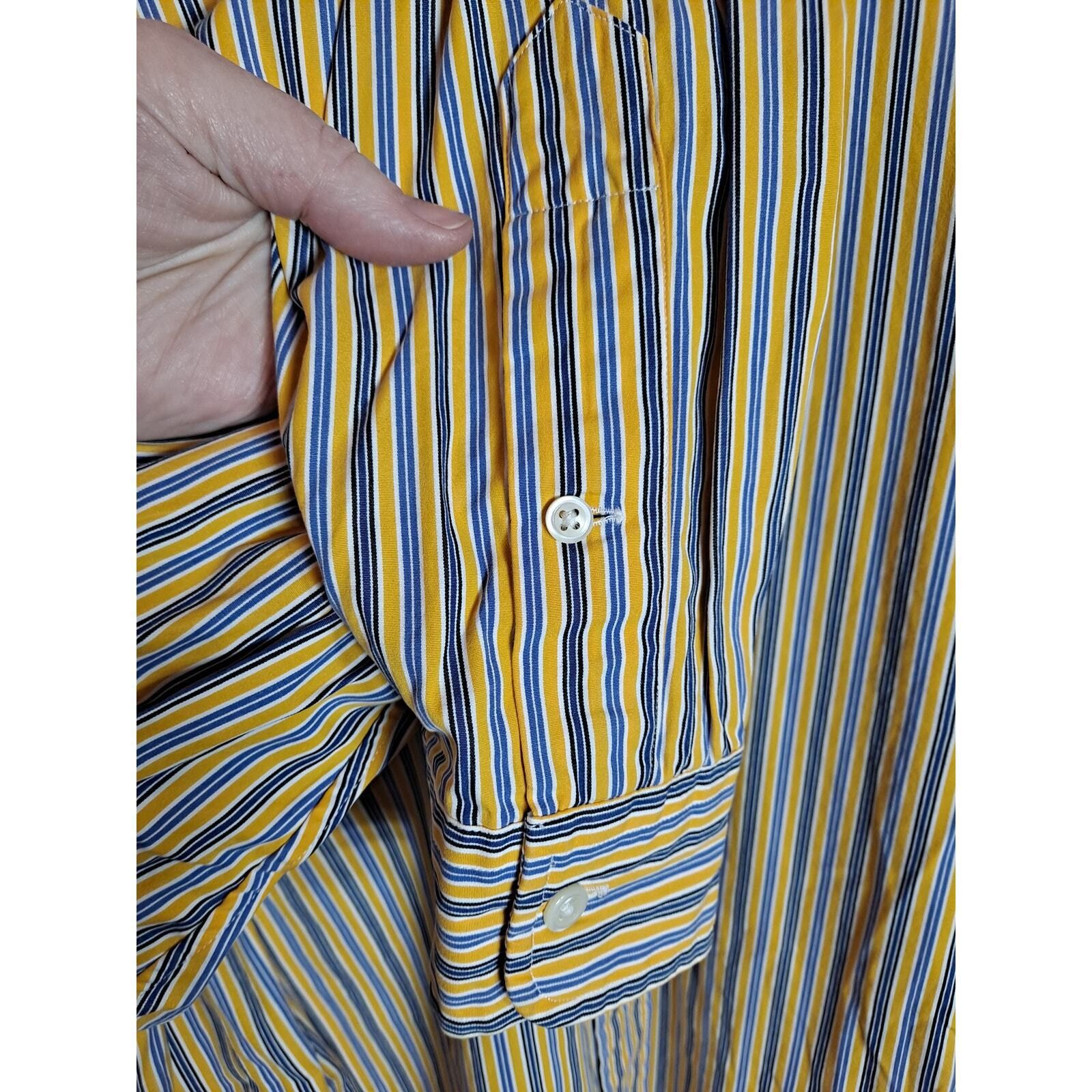Ralph Lauren Ralph Lauren Men's Classic Fit Striped Long Sleeve Button-Up Size US XL / EU 56 / 4 - 5 Thumbnail