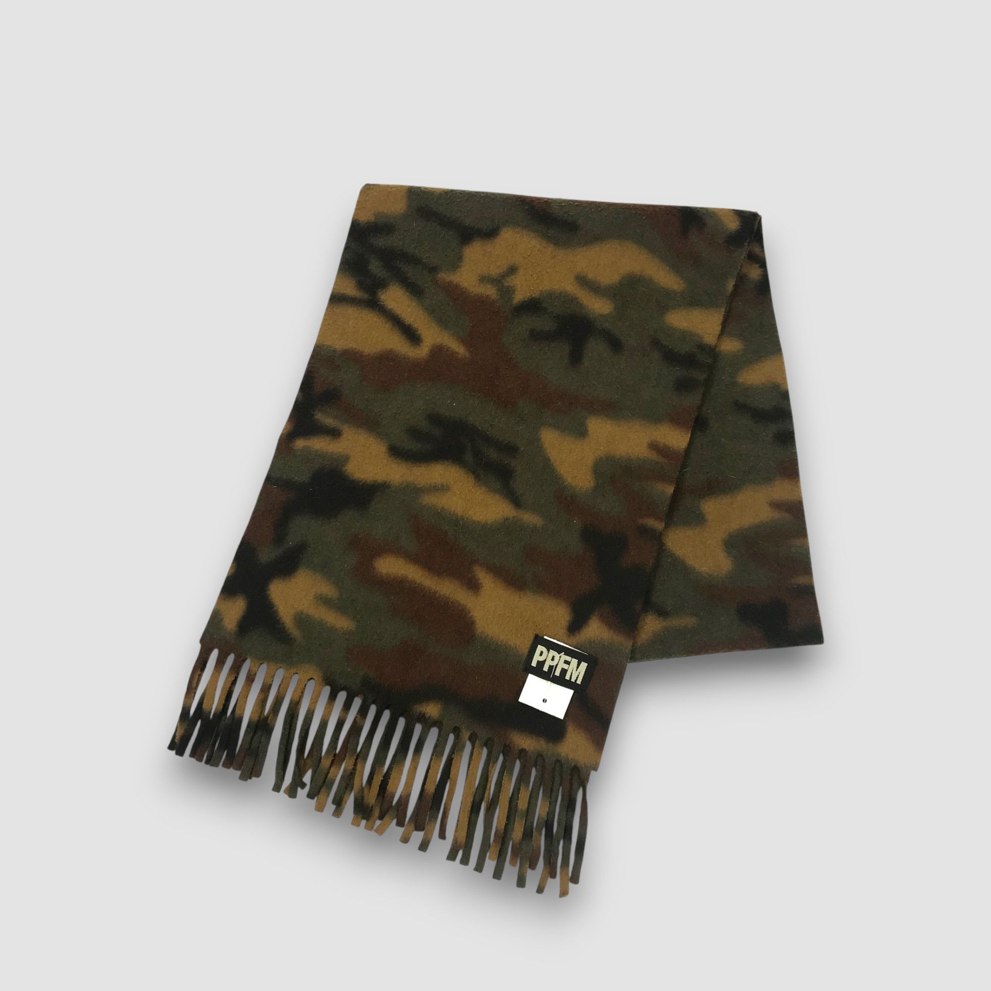 PPFM Vintage PPFM Scarf Wool Cashmere Scarves Size ONE SIZE - 3 Thumbnail