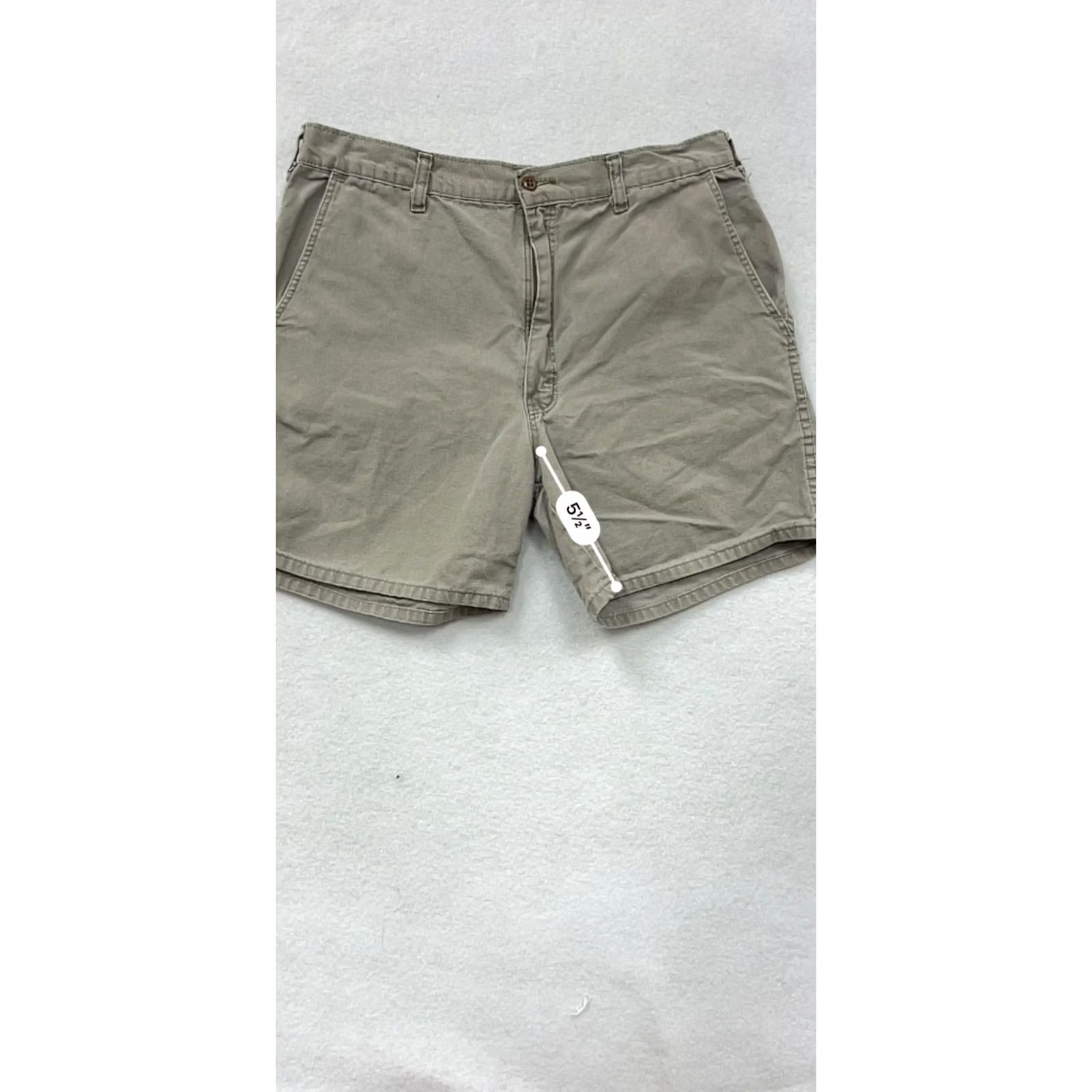 Vintage Mens Harbor One Shorts Chino Khaki 34 Casual Cotton Regular Mens 34 Size US 34 / EU 50 - 8 Thumbnail
