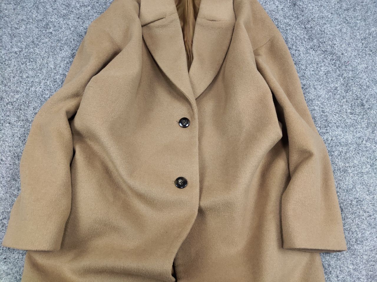 GU GU Japan Wool blend oversize chester Beige Coat Jacket Size S / US 4 / IT 40 - 10 Thumbnail