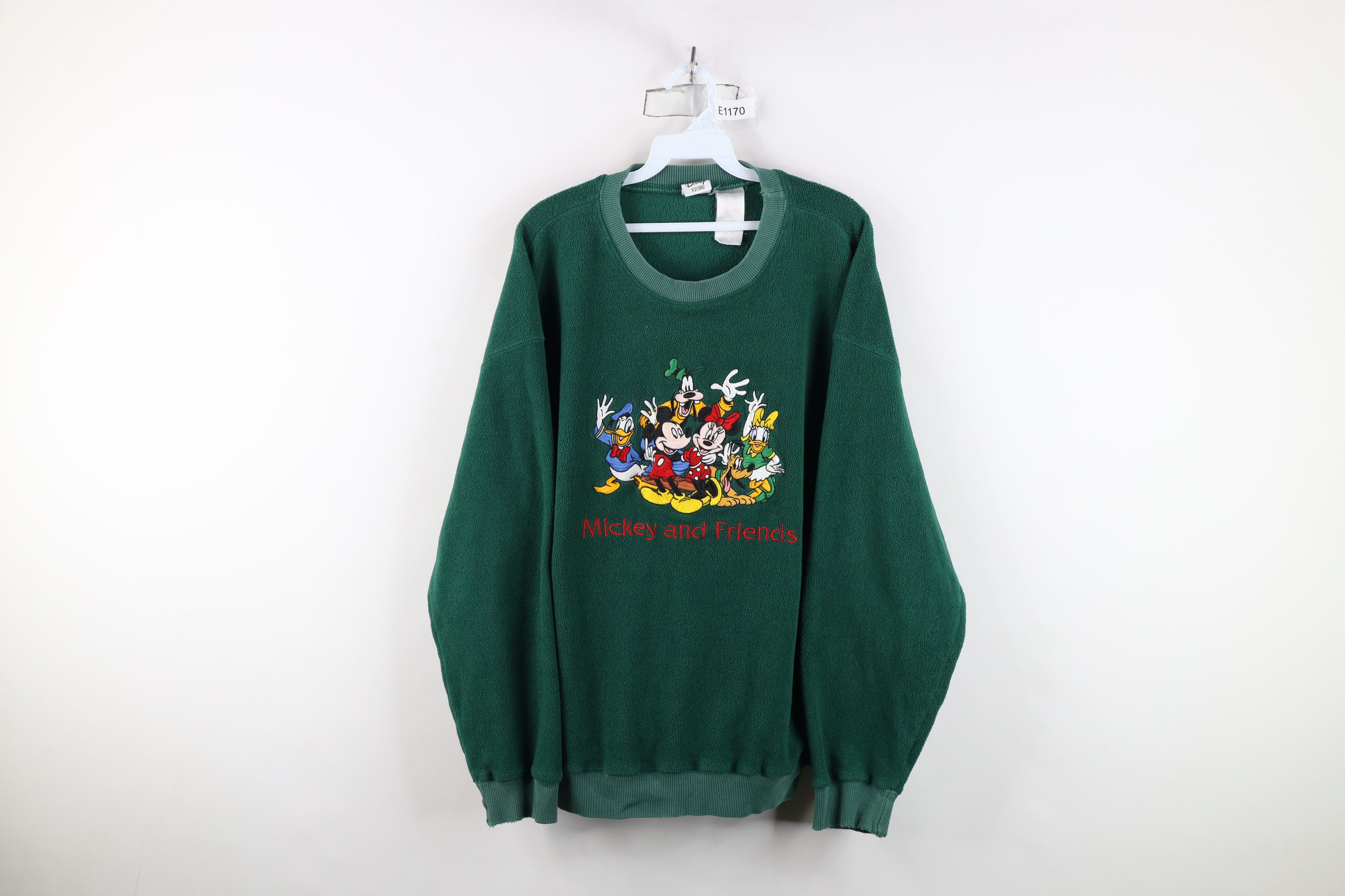 Disney Vintage 90s Disney Mickey Mouse and Friends Sweatshirt Size US L / EU 52-54 / 3 - 1 Thumbnail