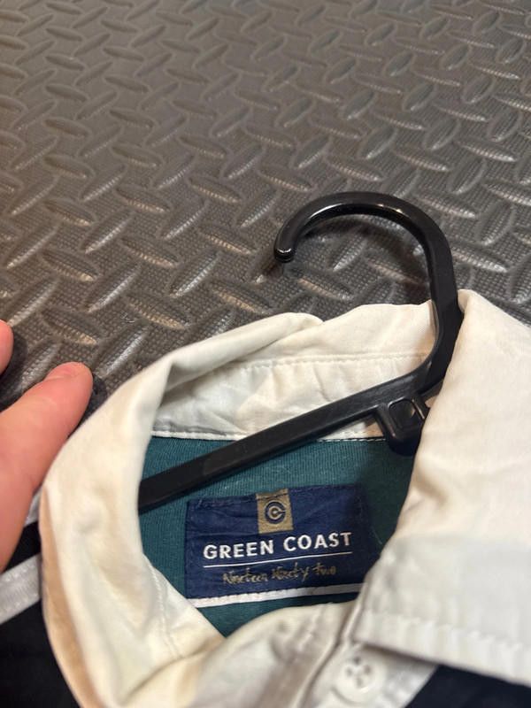 Designer Green Coast Rugby Shirt Size US M / EU 48-50 / 2 - 5 Thumbnail