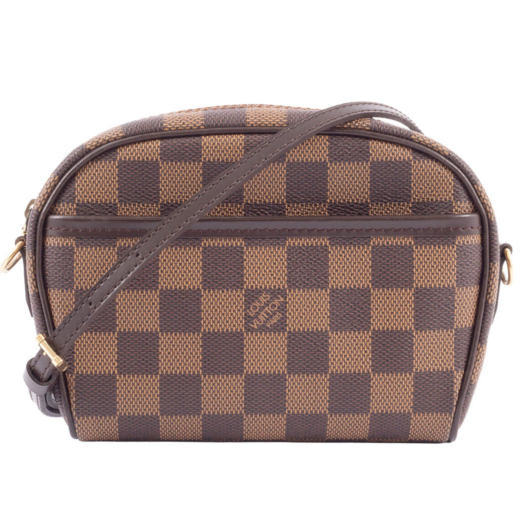 Louis Vuitton Pochette Ipanema Shoulder Bag N51296 Damier Ebene Canvas Women's Louis Vuitton in Brown