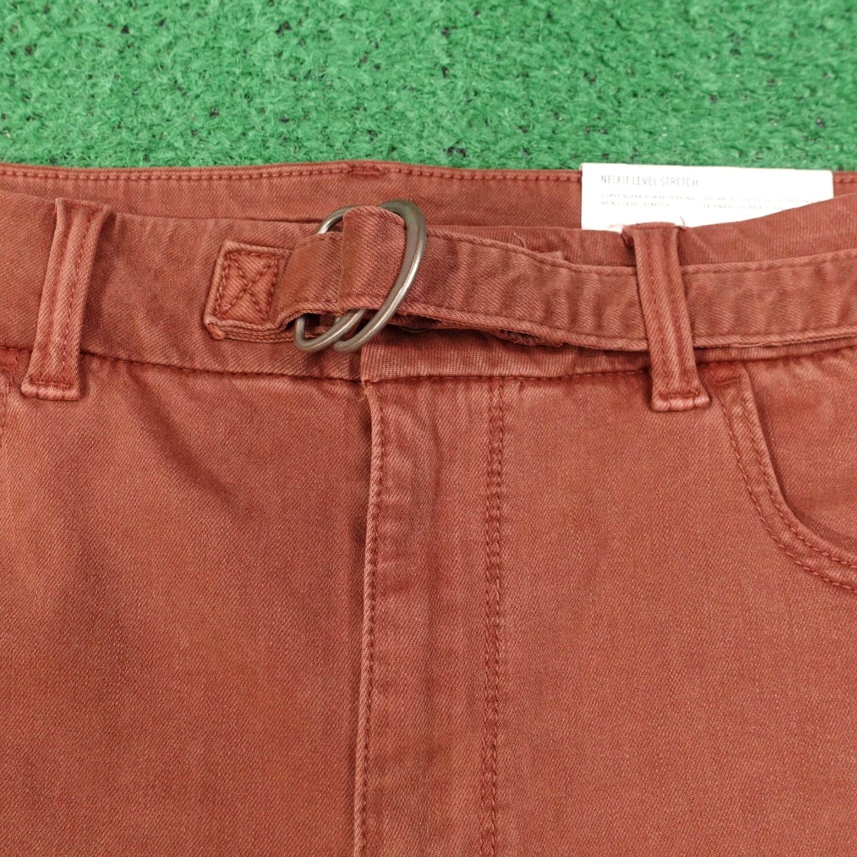 American Eagle Outfitters American Eagle Outfitters Pants Womens 14 Long Curvy Super Hi-Rise Jegging Size 36" / US 14 / IT 50 - 3 Thumbnail