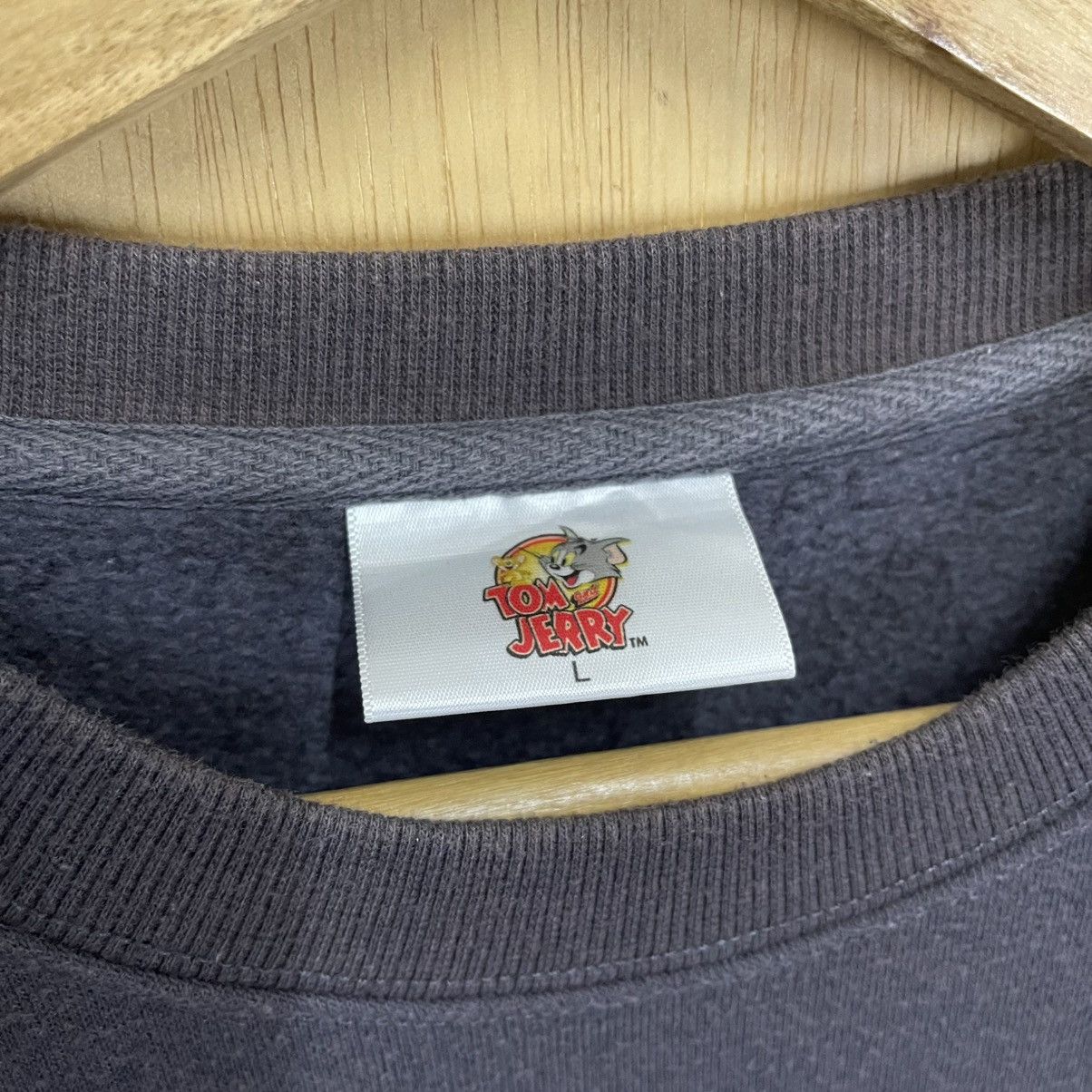 Cartoon Network Tom N Jerry Big Logo Crewneck Sweatshirt Size US M / EU 48-50 / 2 - 7 Thumbnail