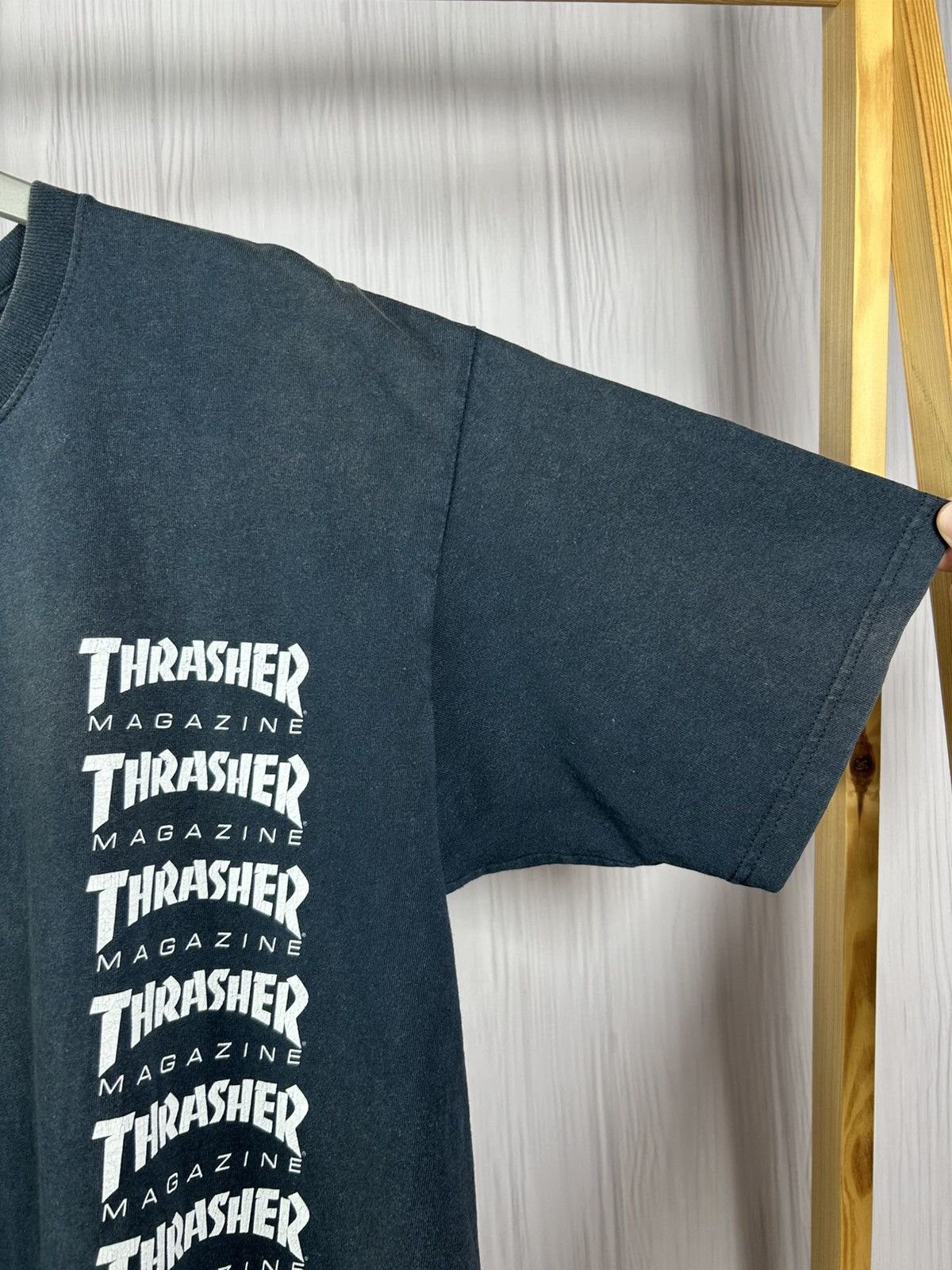 Thrasher × Vintage Vintage Thrasher Pentagram T-Shirt Size L Sunfaded Size US L / EU 52-54 / 3 - 7 Thumbnail