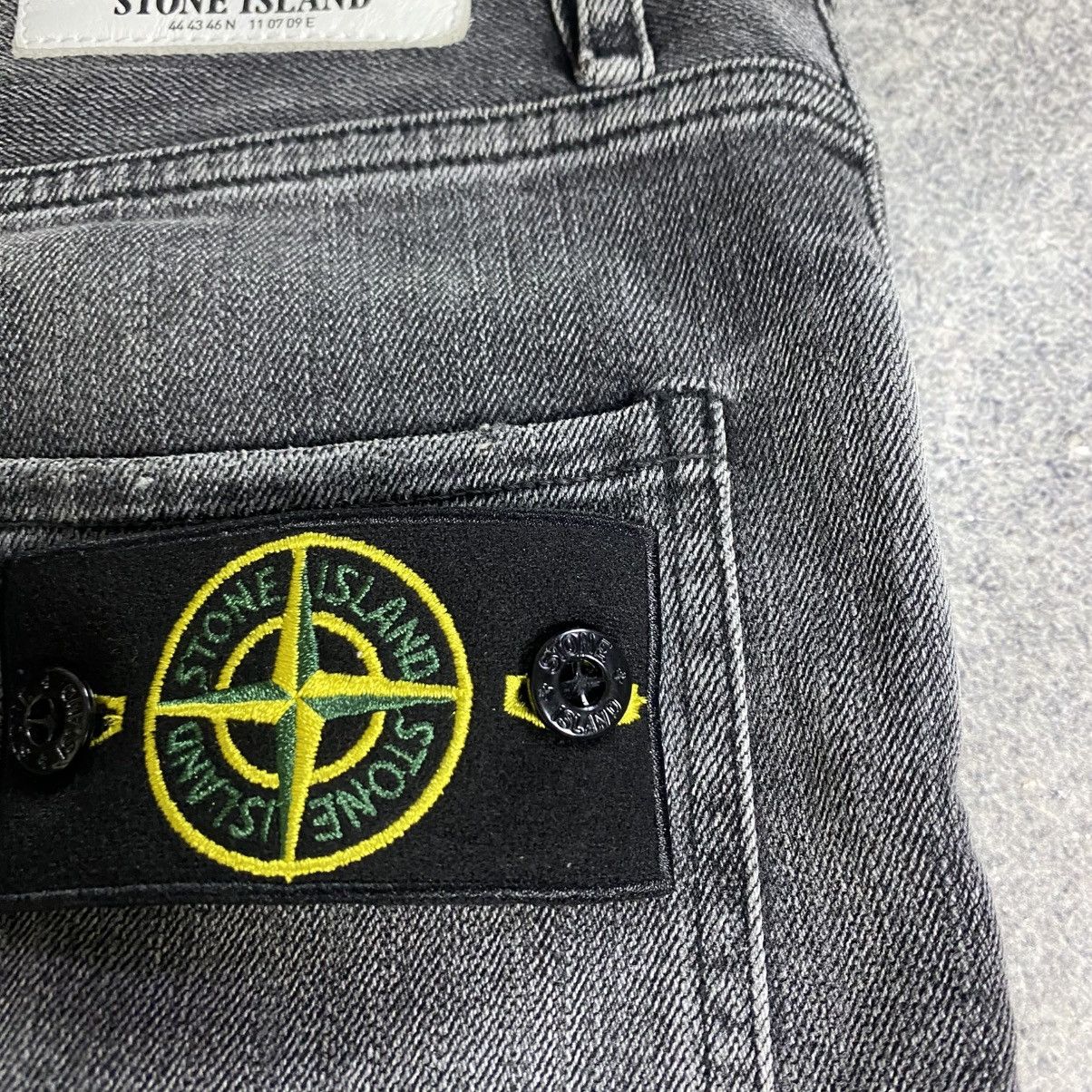 Stone Island Stone Island Jeans Patch Grey Size US 31 - 4 Thumbnail