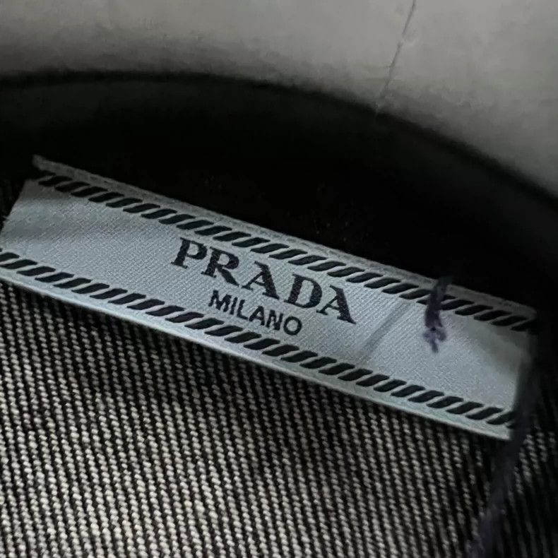 Prada Prada Size 36 Triangle logo denim shirt size 36 2502-Nexta Size US XXS / EU 40 - 4 Thumbnail