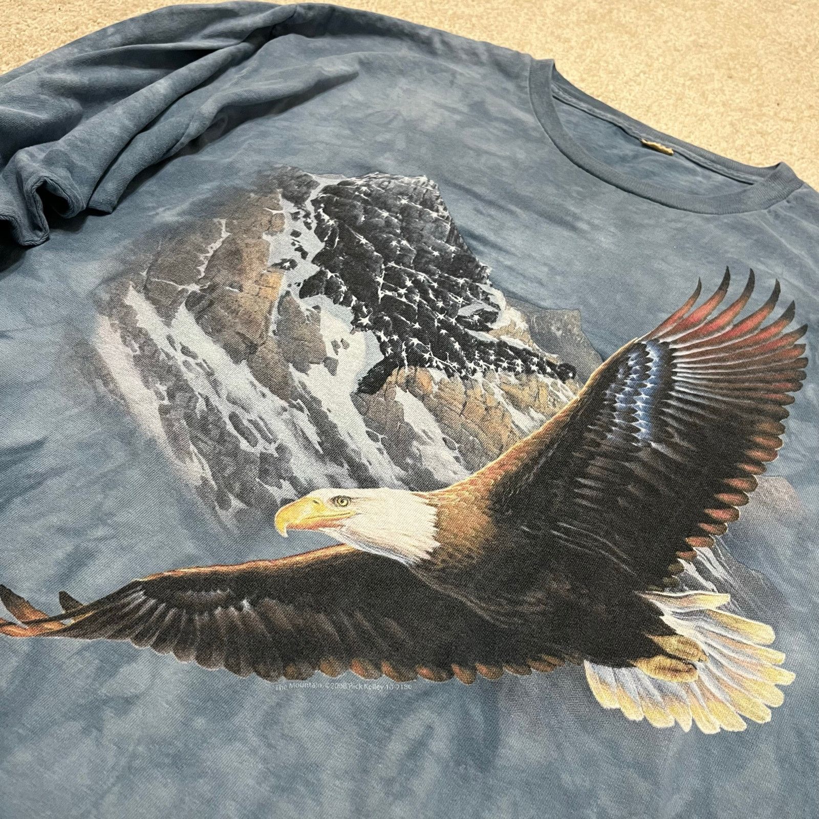 The Mountain Vintage The Mountain Eagle Flying Mountains Long Sleeve XL Size US XL / EU 56 / 4 - 3 Thumbnail