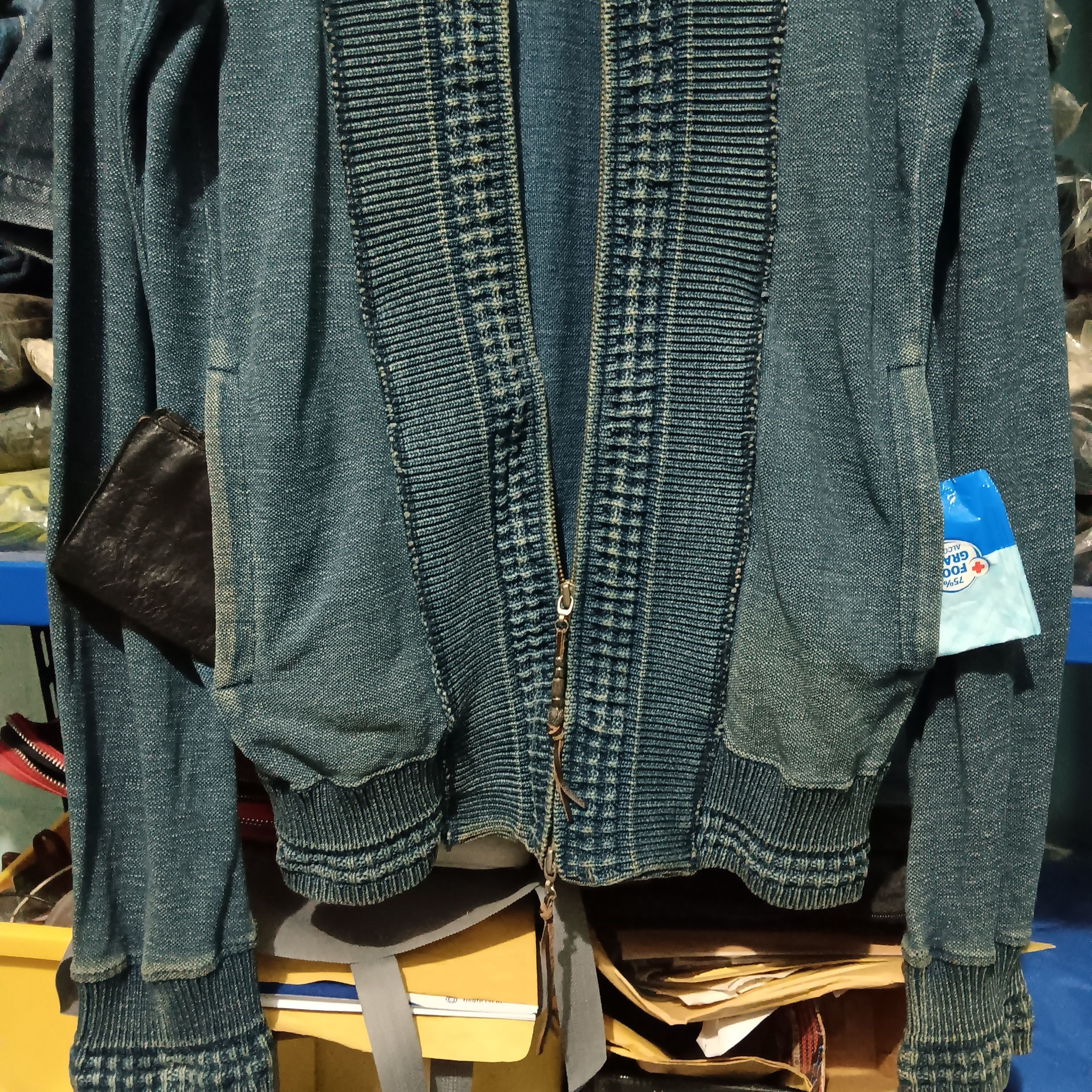 Remi Relief Remi relief denim cardiga Size US L / EU 52-54 / 3 - 5 Thumbnail