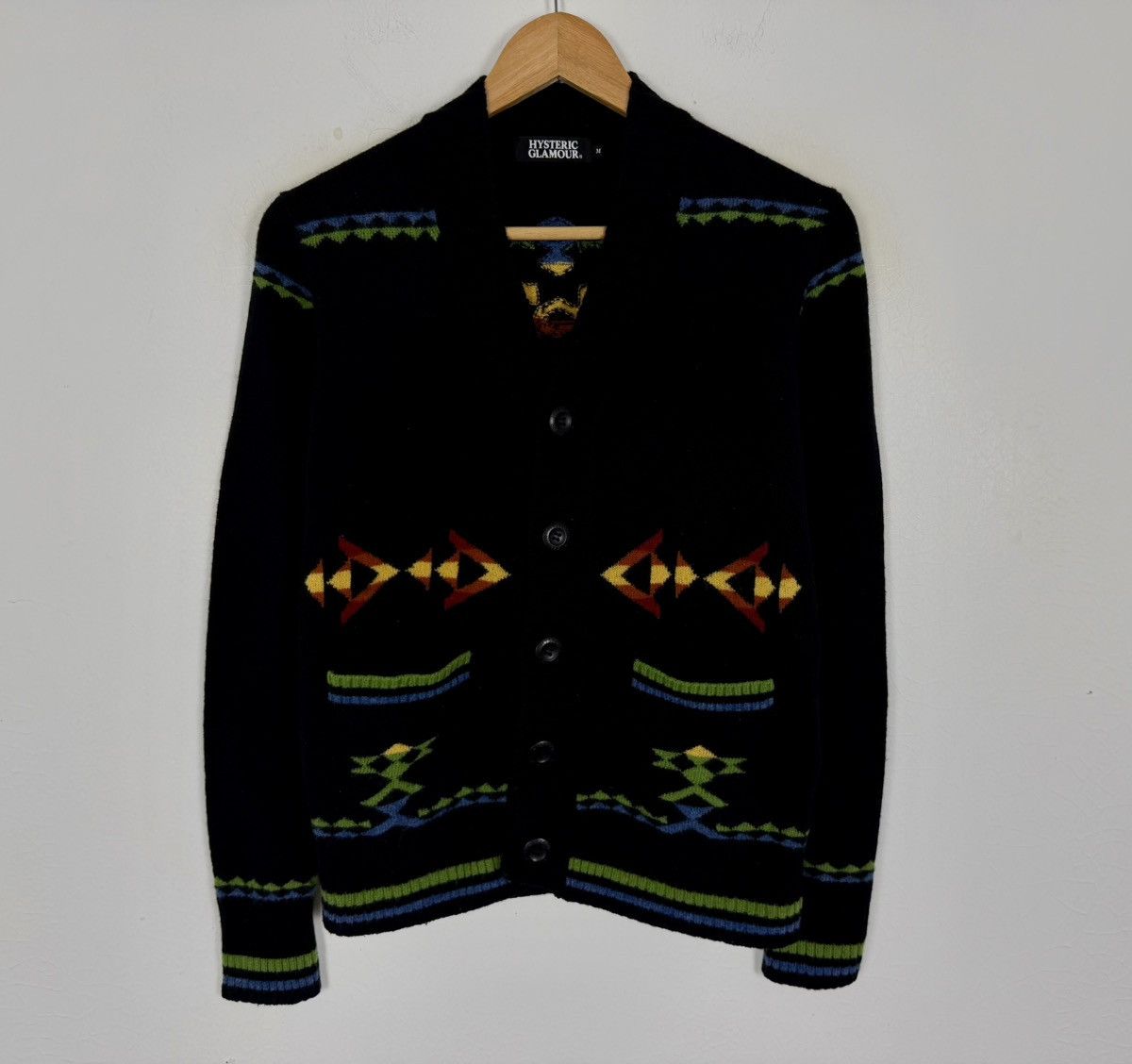 Hysteric Glamour Hysteric Glamour navajo knitwear Cardigan Sweater Size US M / EU 48-50 / 2 - 3 Thumbnail