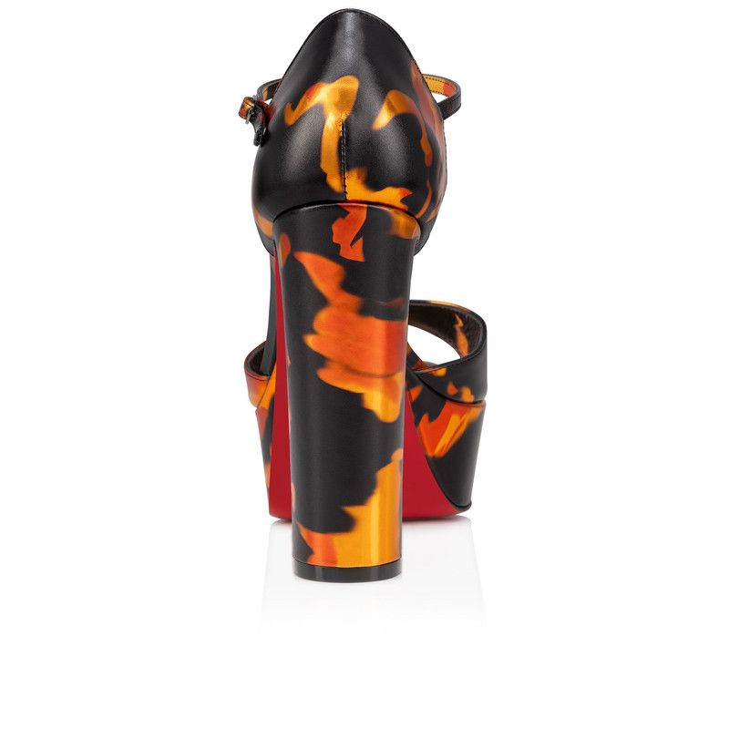 Christian Louboutin os11x0526 Sandaloo 130mm Sandals in Multicolor Size US 11 / IT 41 - 4 Thumbnail
