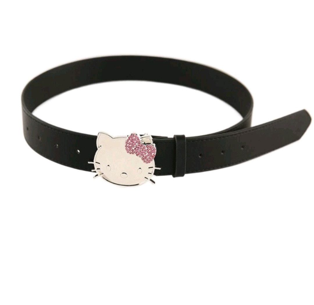 Japanese Brand Hello kitty streetwear black colour belt Size ONE SIZE - 3 Thumbnail
