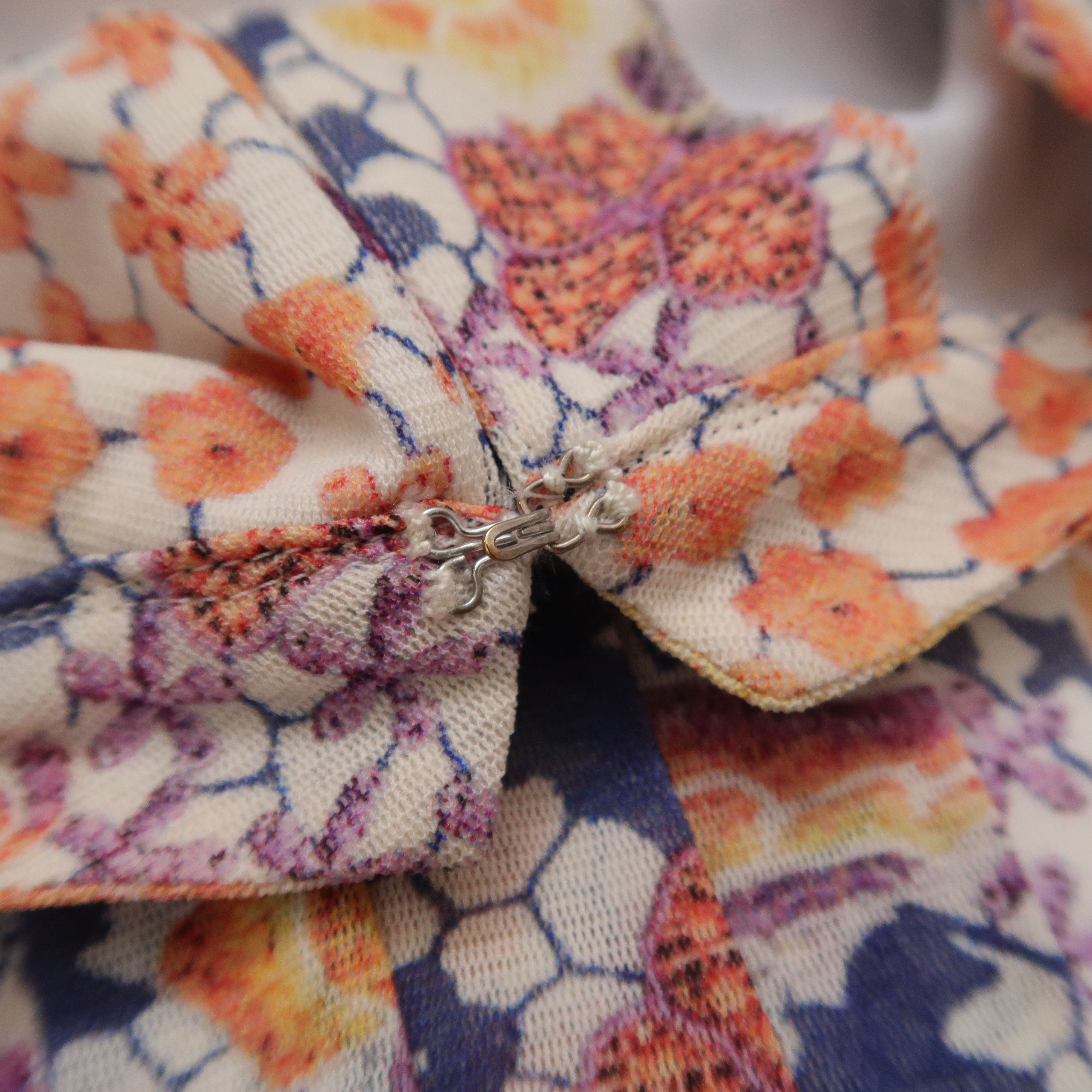 Vivienne Tam S/S 99 Butterfly Buddha Floral Mesh Long Sleeve Size M / US 6-8 / IT 42-44 - 14 Thumbnail