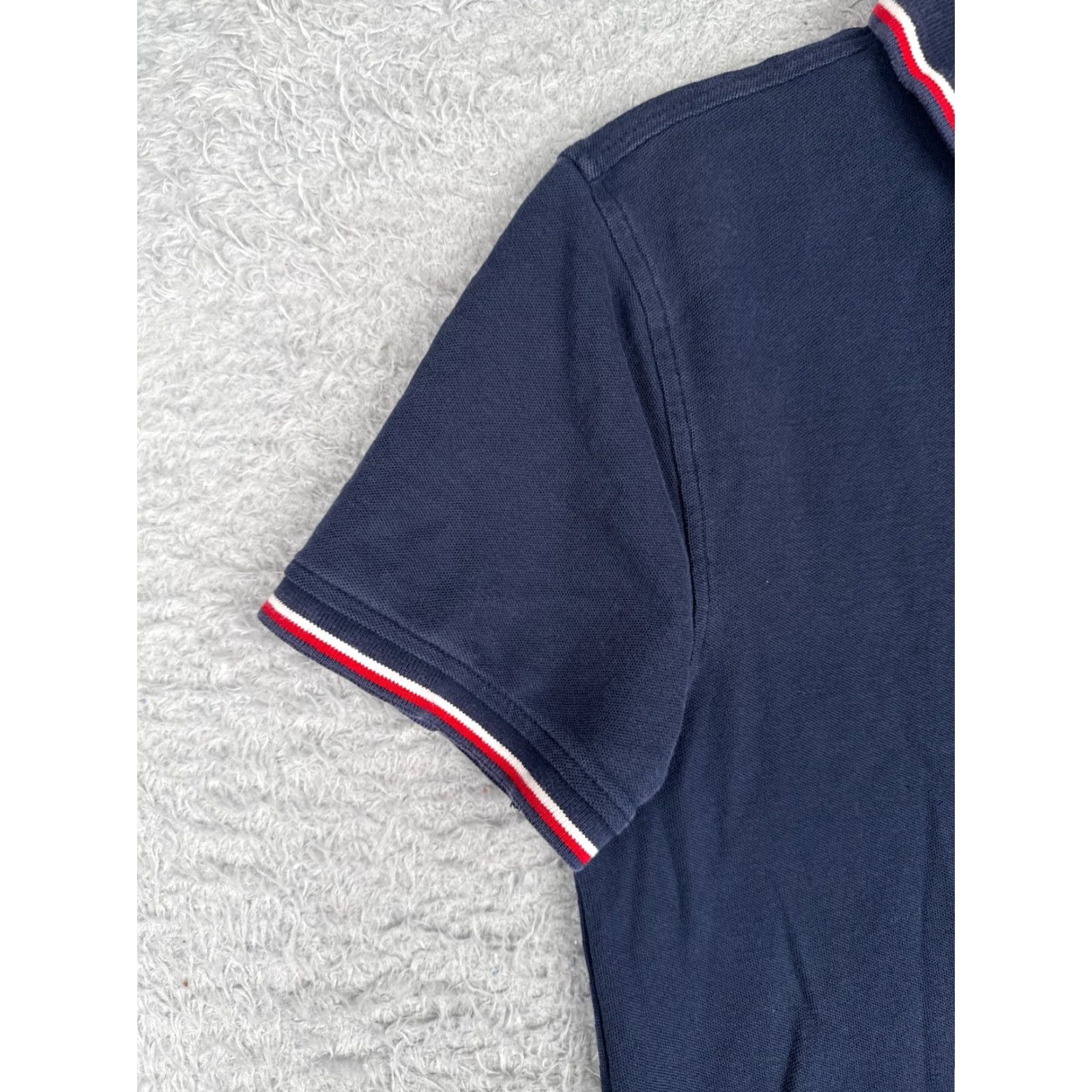 Tommy Hilfiger Tommy Hilfiger Polo Shirt Mens Small Blue Cotton Short Sleeve Golf Casual Activewear Size US S / EU 44-46 / 1 - 3 Thumbnail