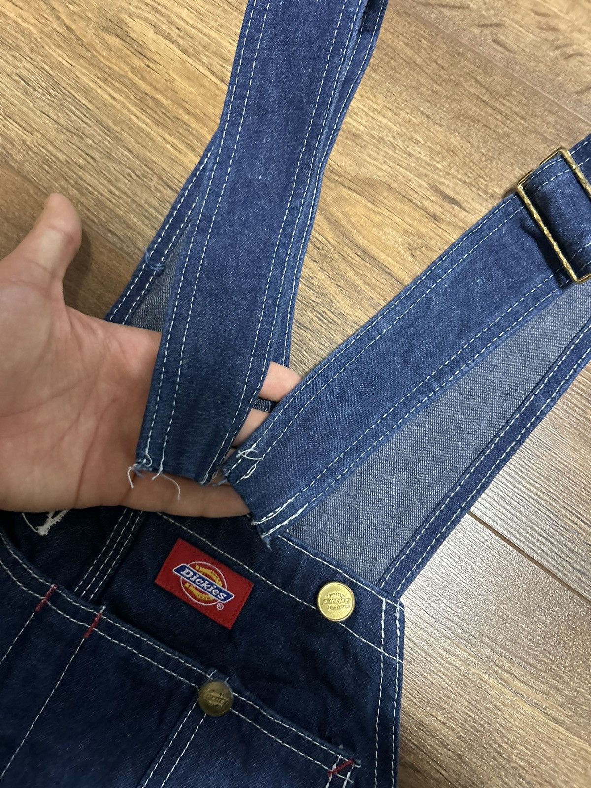 Carhartt × Dickies Vintage 90s Dickies overall denim Size US 36 / EU 52 - 7 Thumbnail