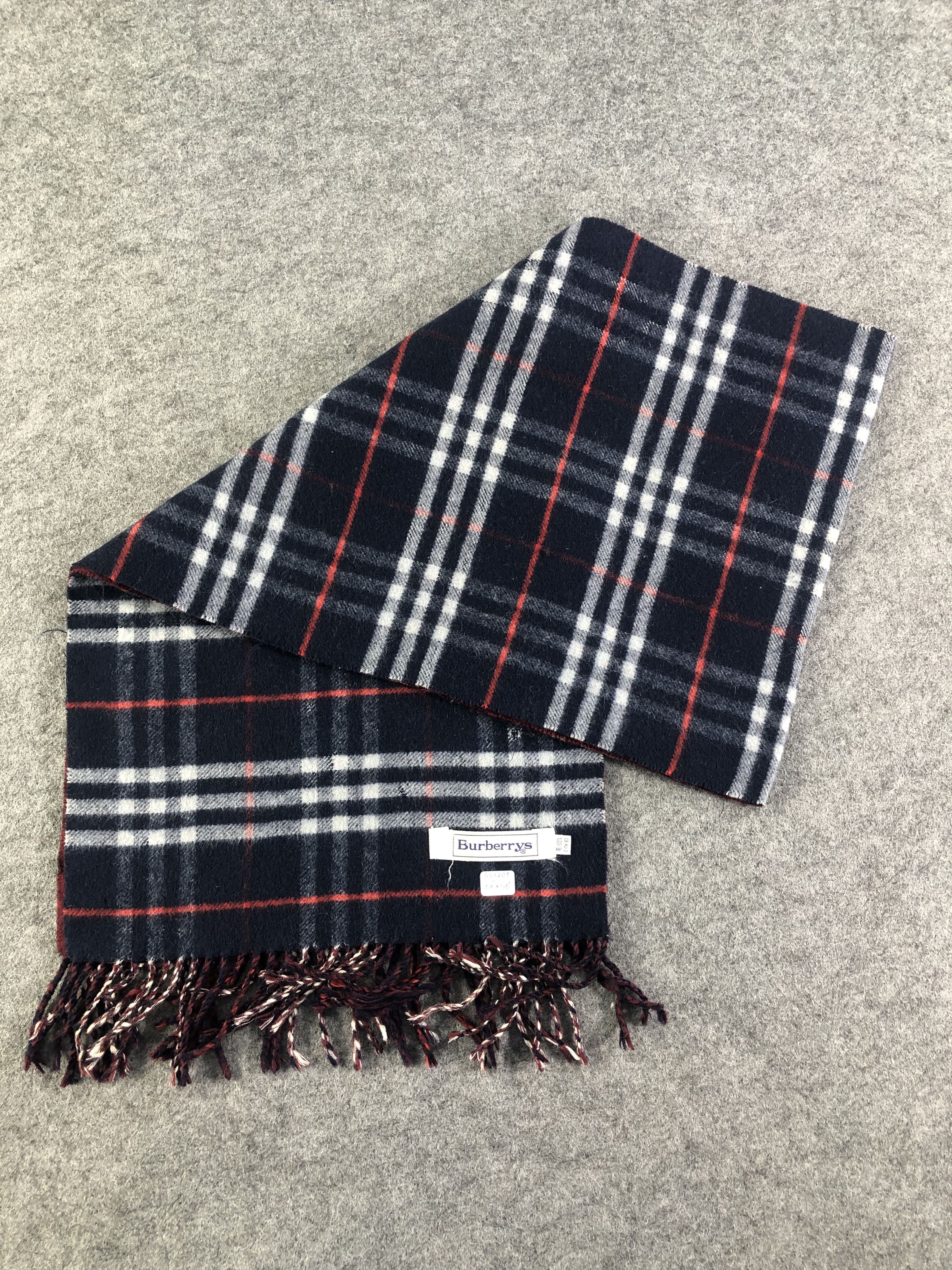 Burberry Burberry Blue Scarf / Muffler / Neckwear Size ONE SIZE - 9 Thumbnail