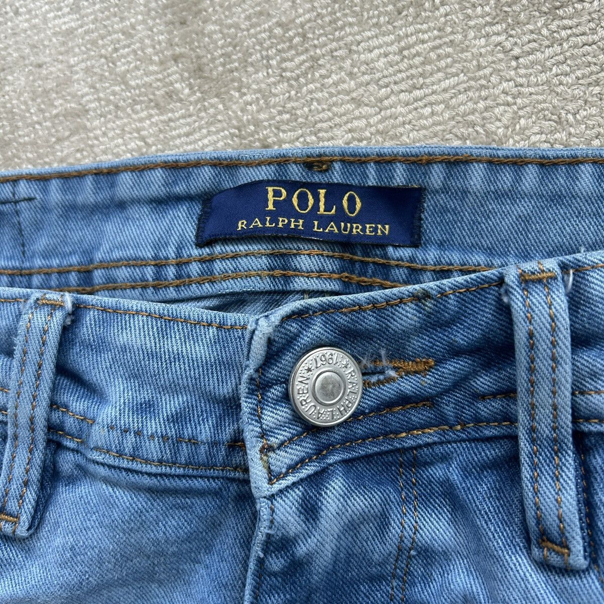 Polo Ralph Lauren Vintage Ralph Lauren Patch Denim Size US 32 / EU 48 - 7 Thumbnail