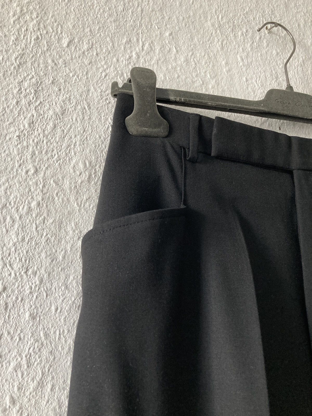 Rick Owens F/W 19 „LARRY“ Runway High-Waist Wool Pants Rick Owens Size US 30 / EU 46 - 7 Thumbnail