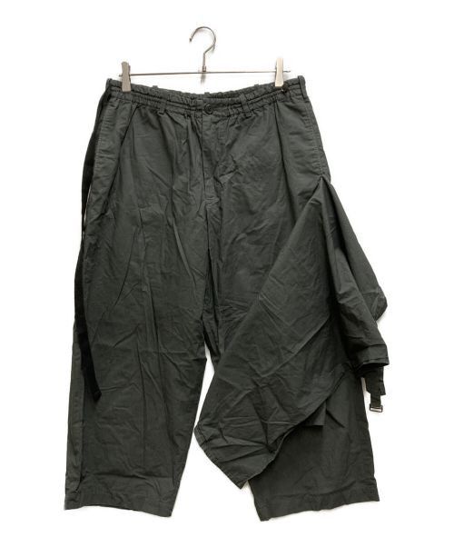 Yohji Yamamoto YOHJI YAMAMOTO pour homme s'yte cotton wrap pants Size US 31 - 3 Thumbnail
